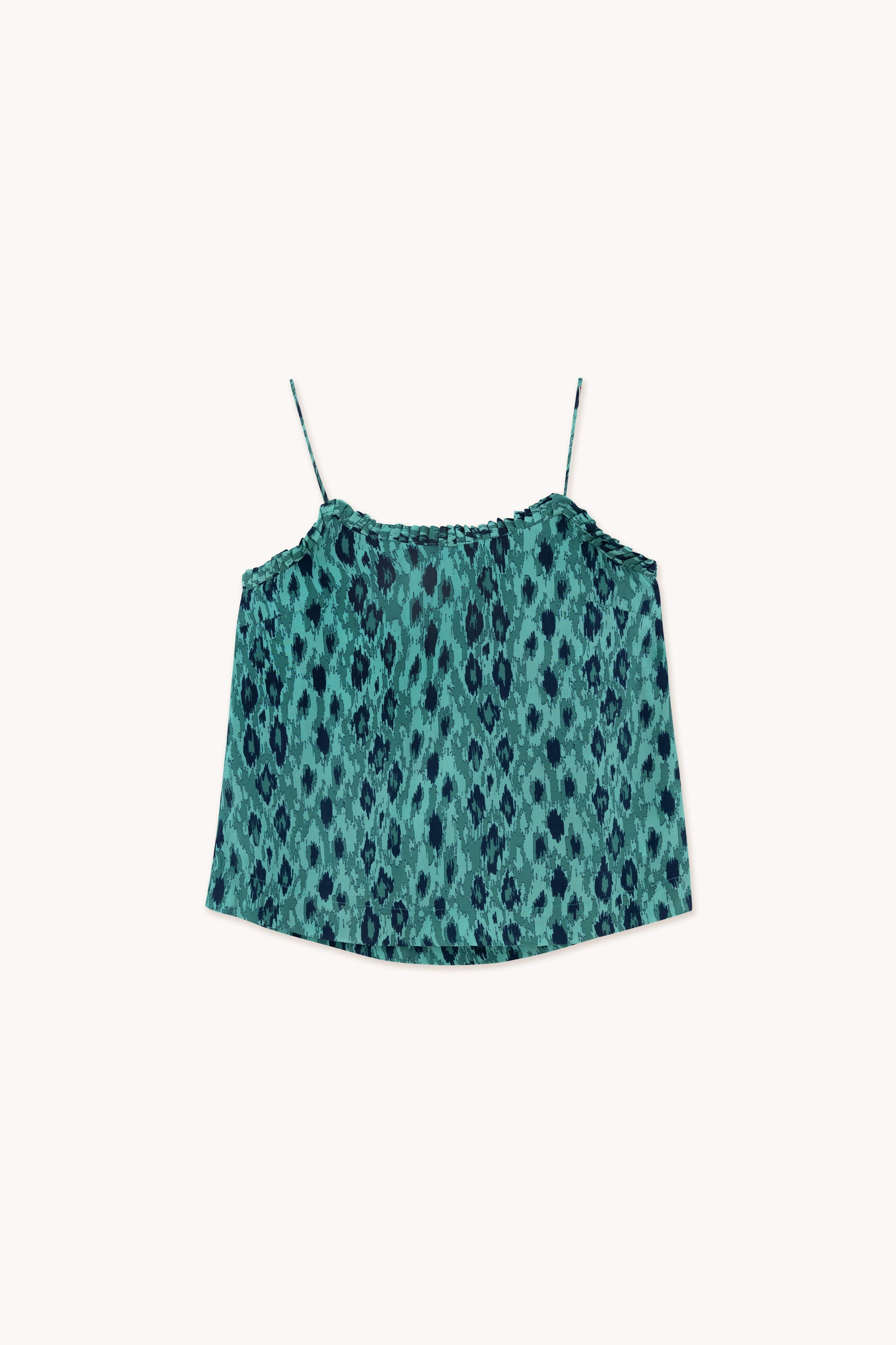 IKAT FRILL TOP