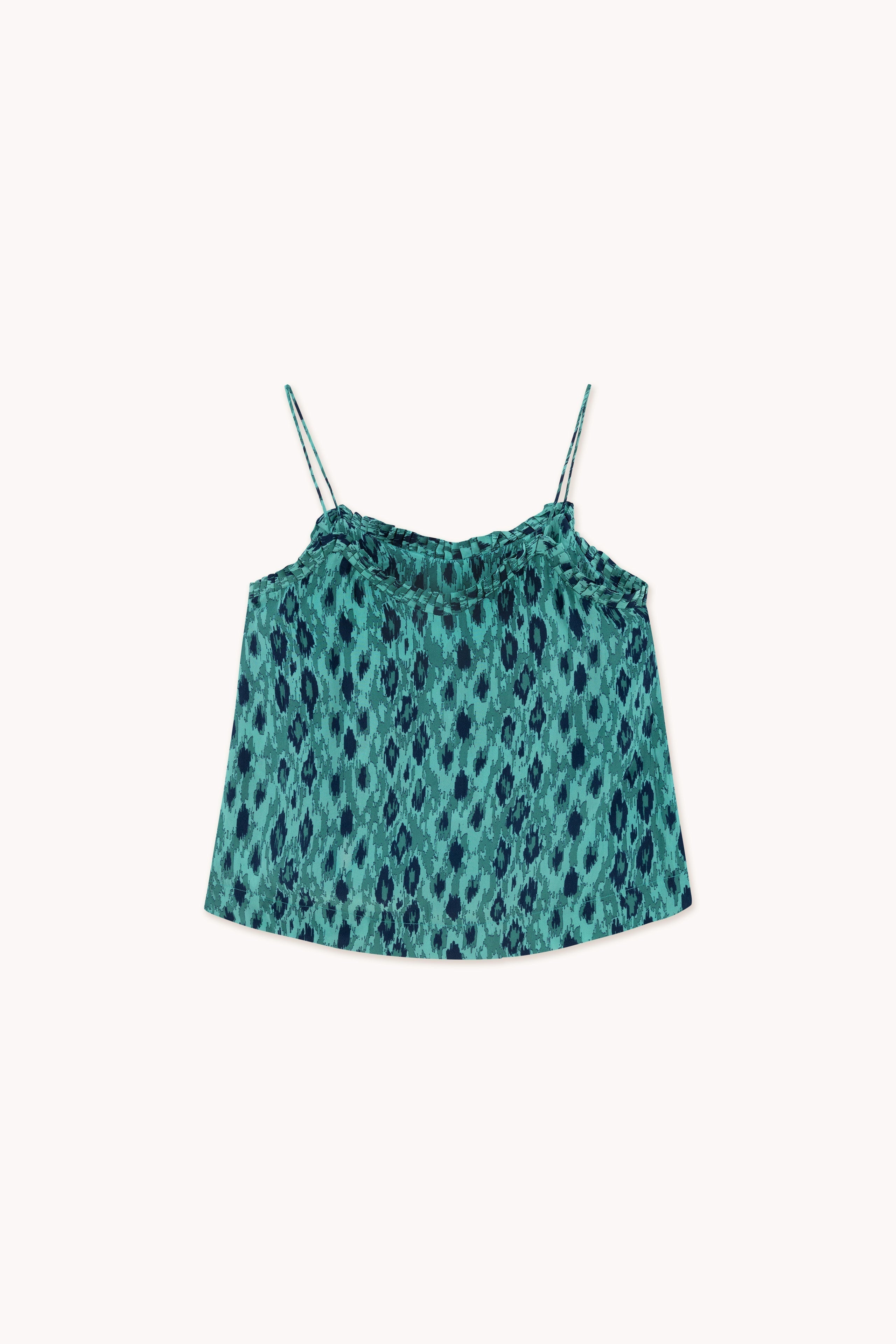 IKAT FRILL TOP