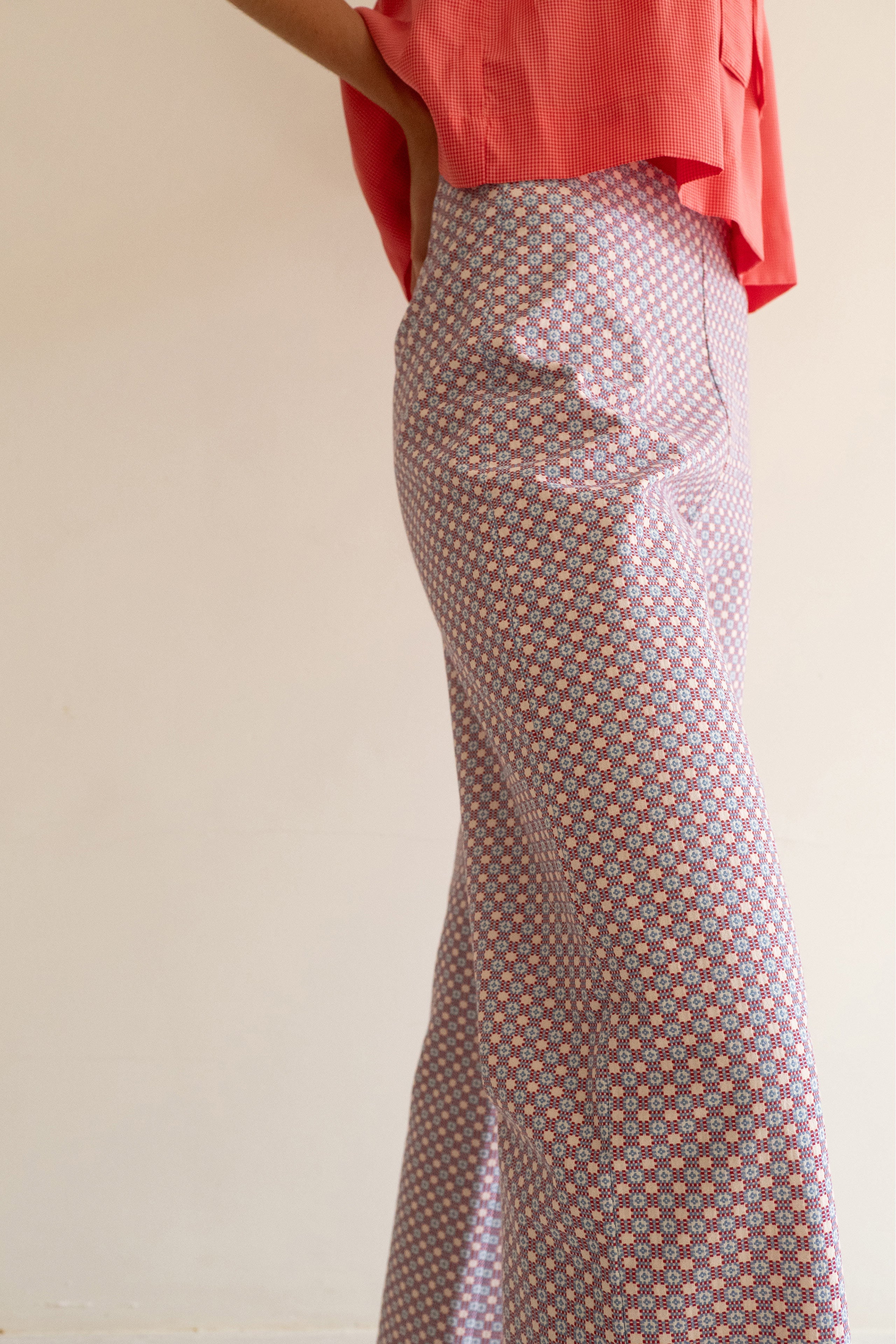 PANTALÓN JACQUARD WIDE