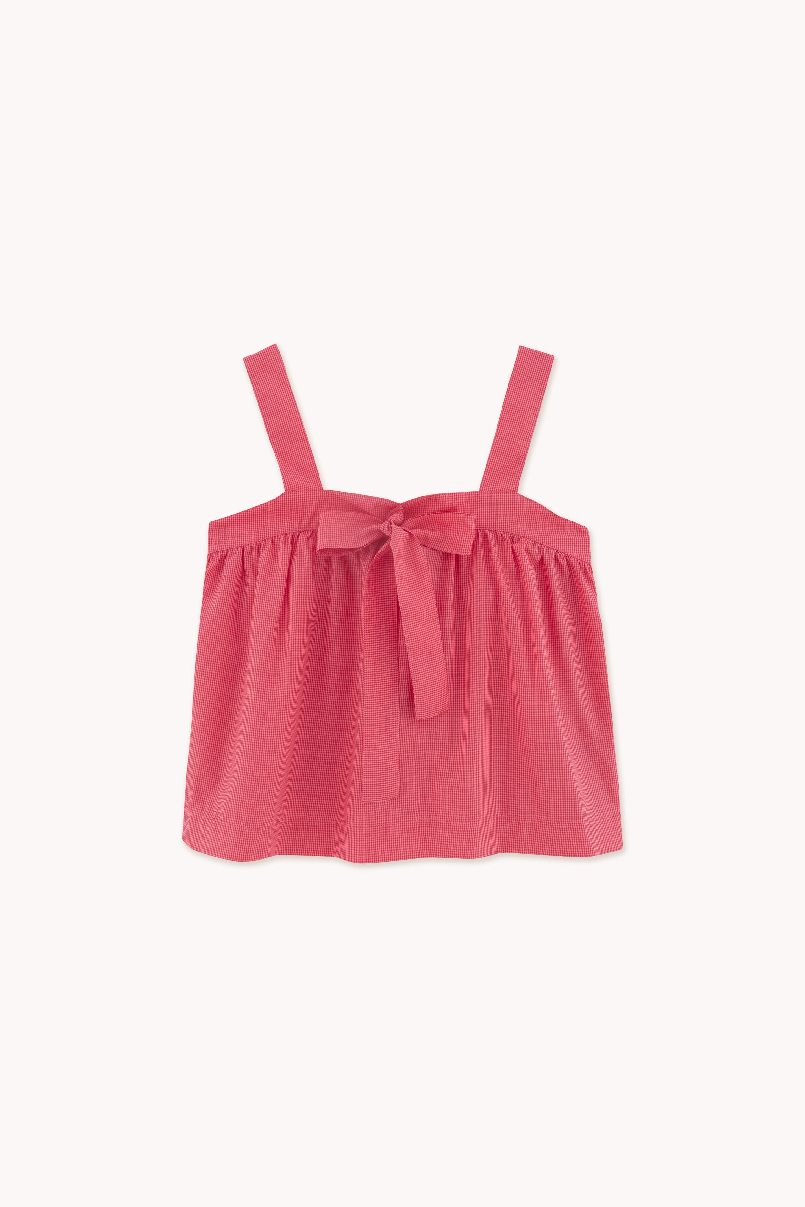 FRONT TIE TOP