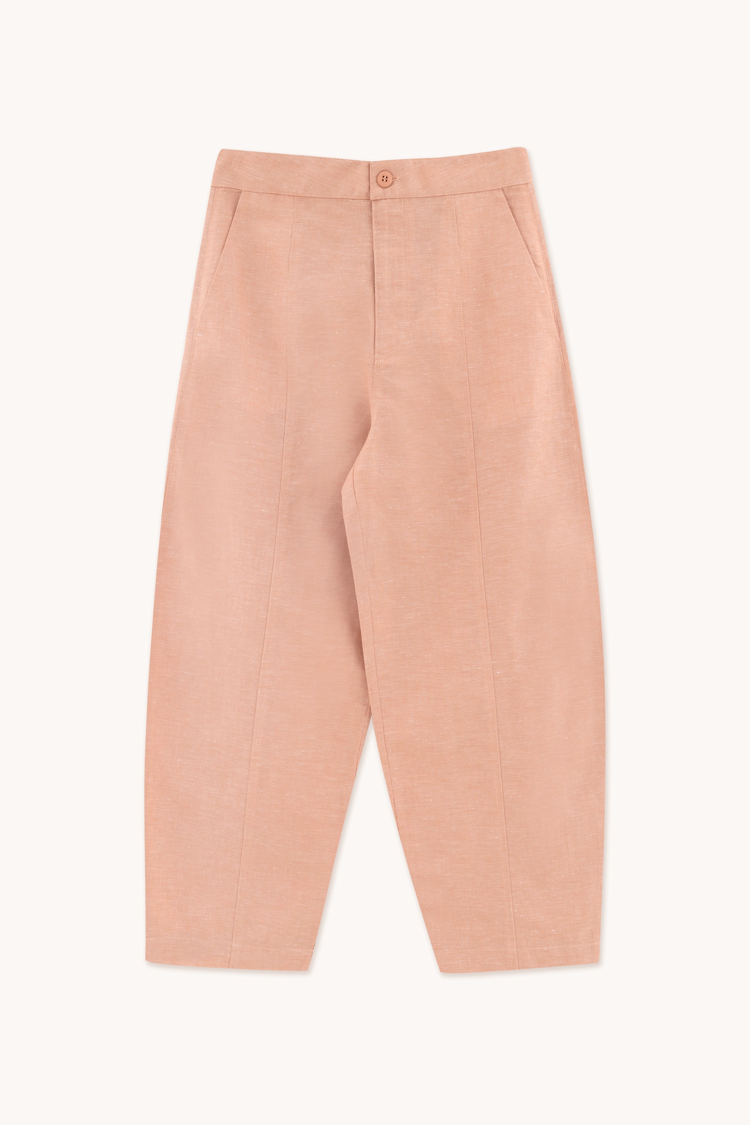CUTLINES BARREL TROUSERS
