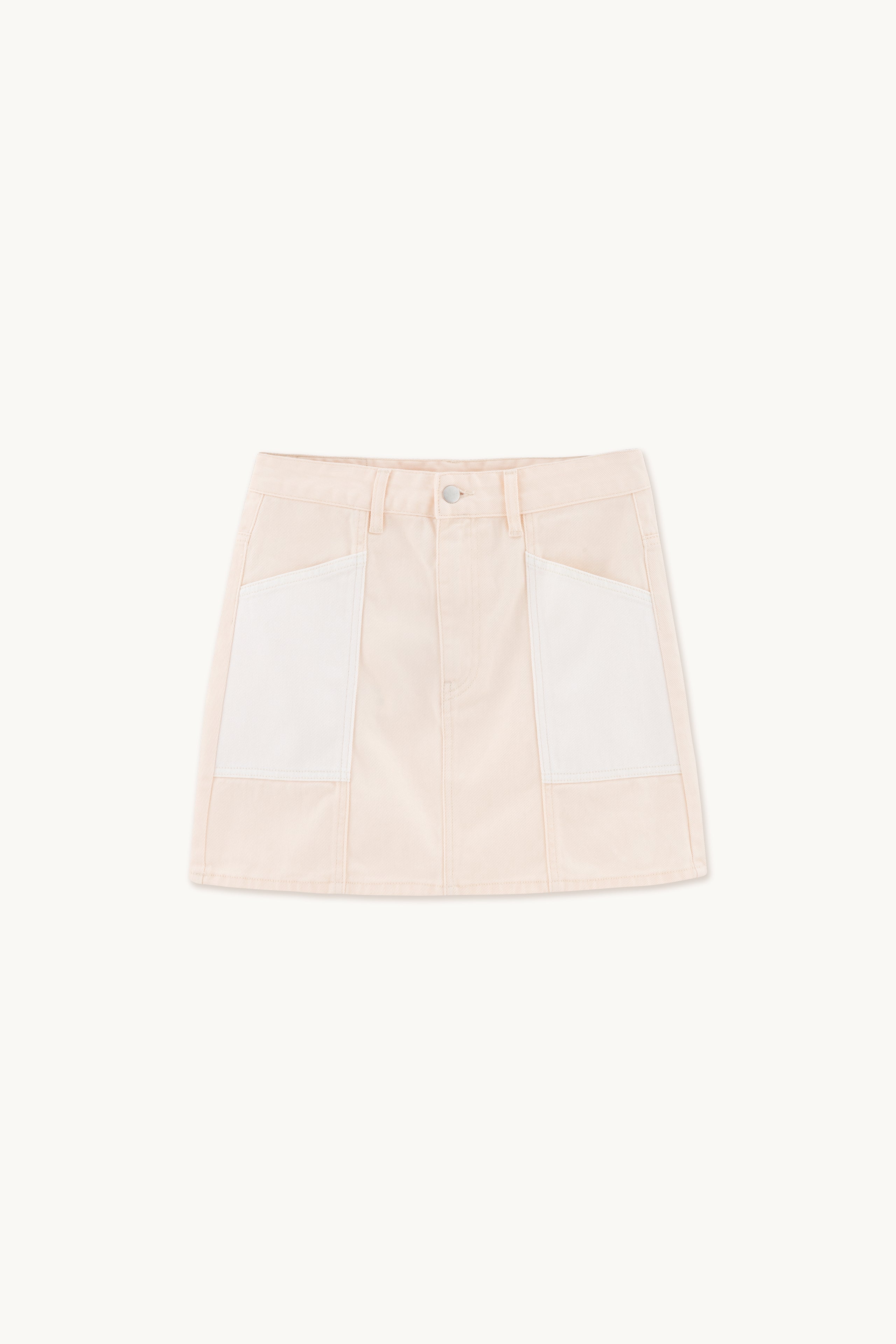 COLOR BLOCKED SKIRT