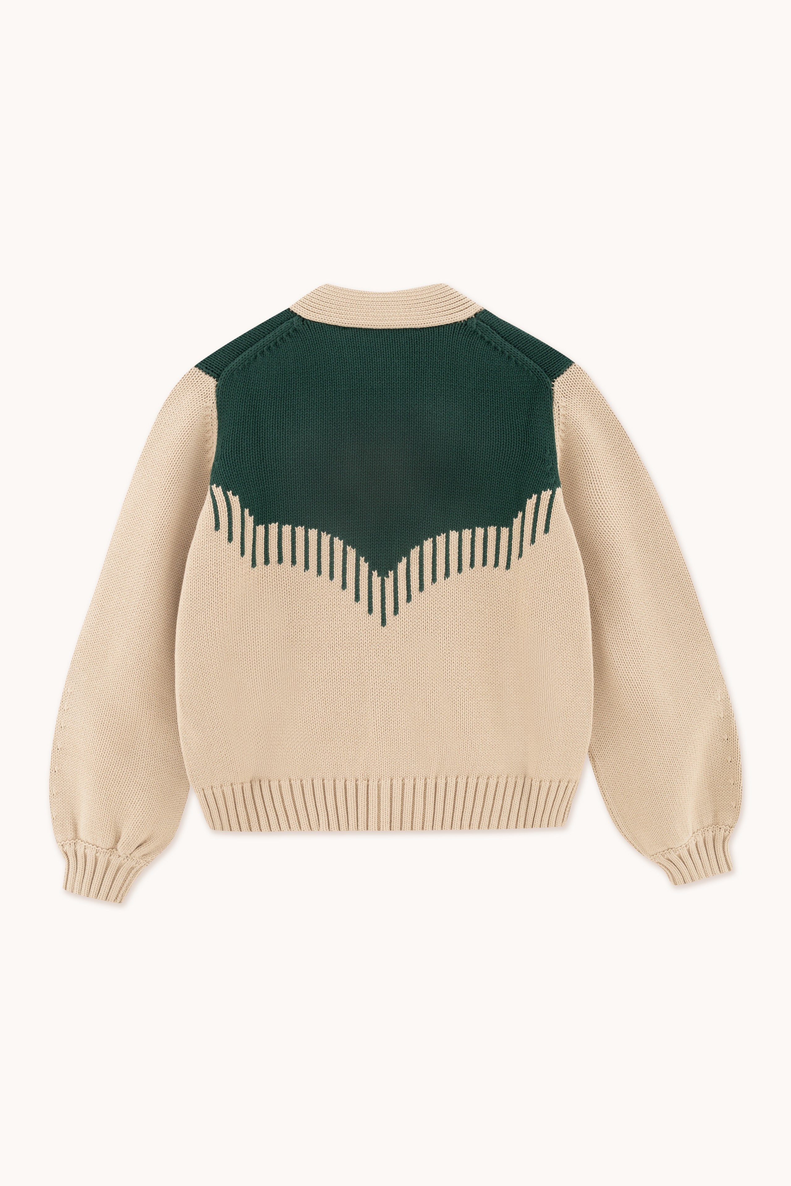 NORA FRILL CARDIGAN