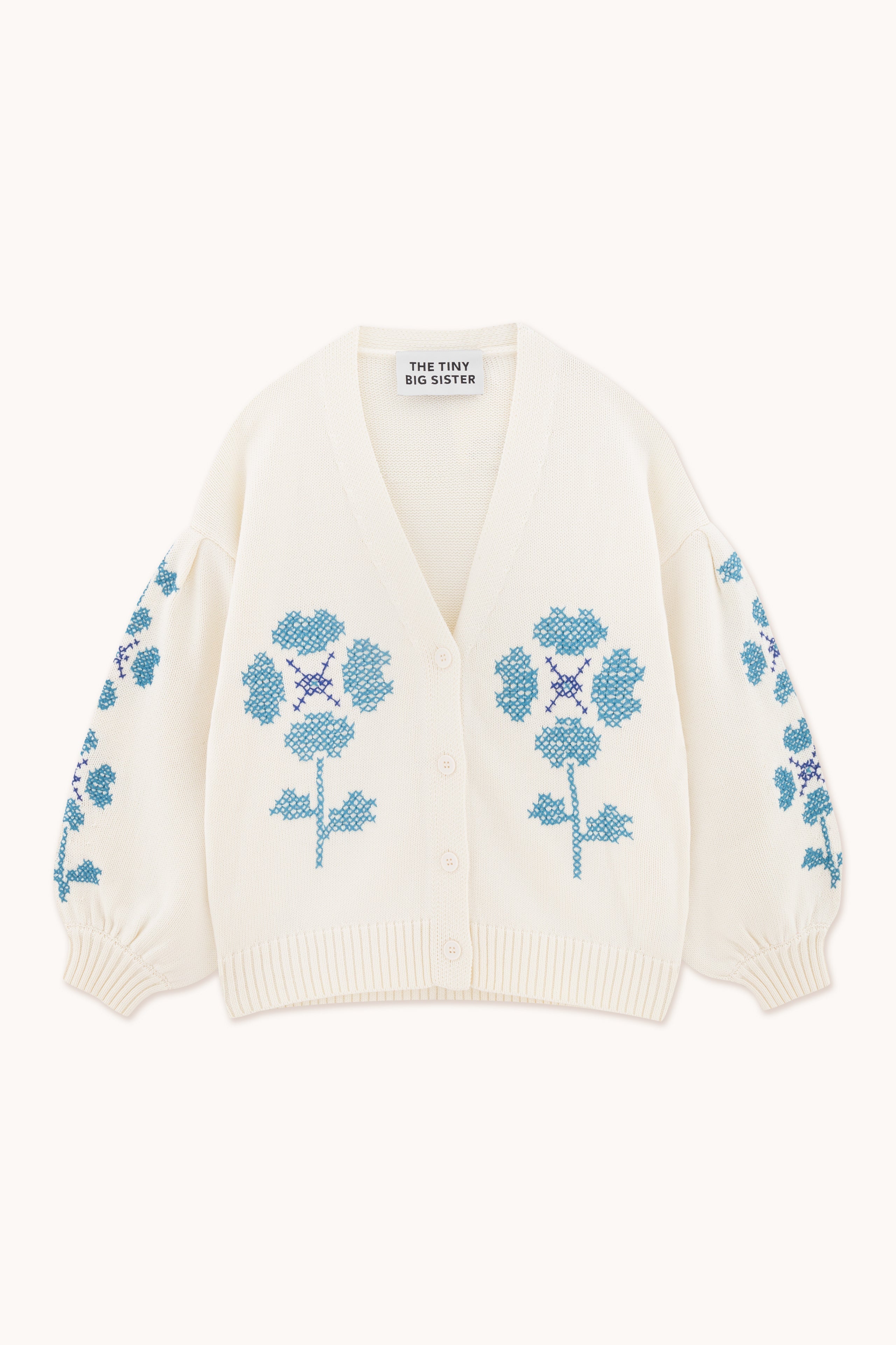 LUISA EMBROIDERED CARDIGAN