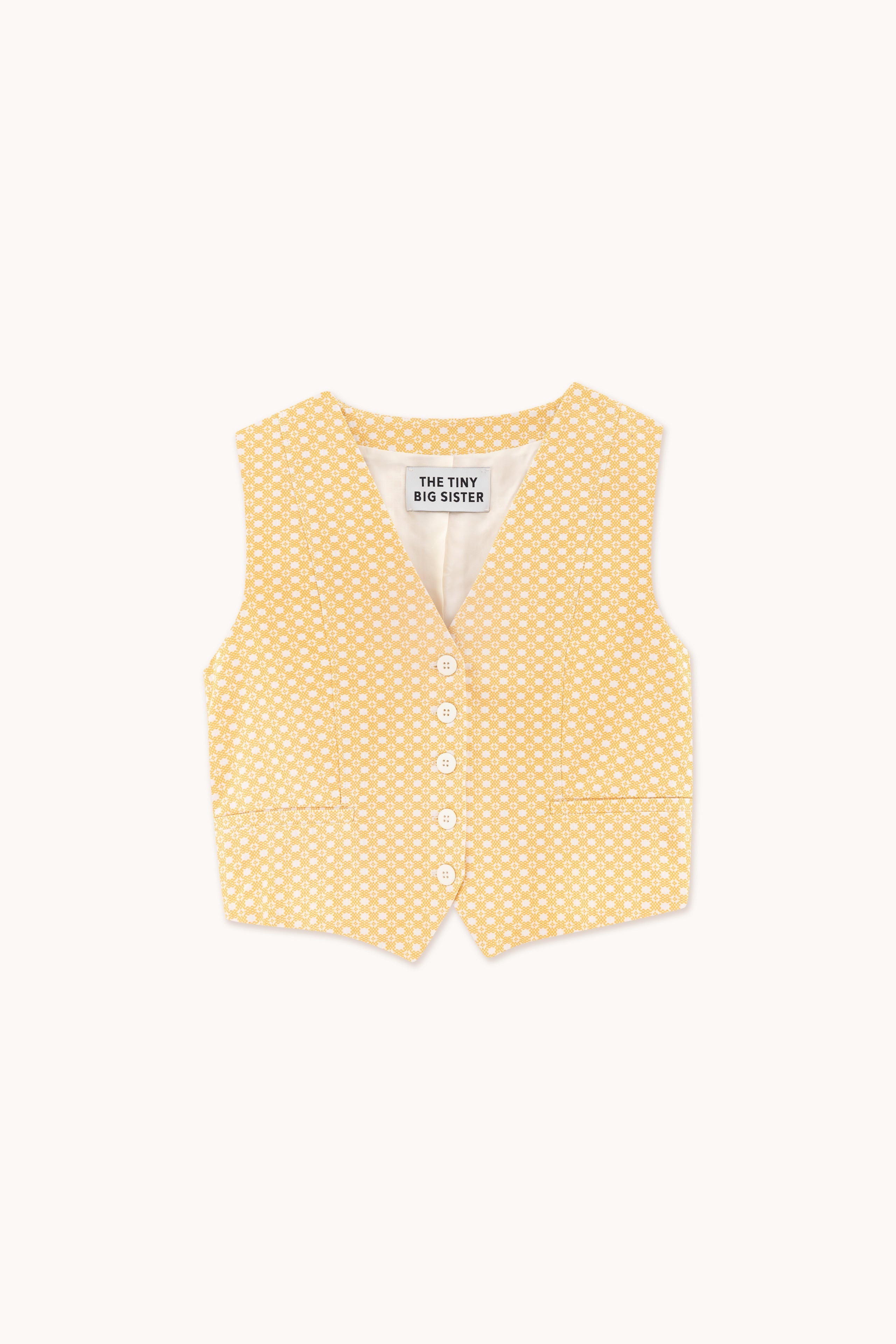 JACQUARD WAISTCOAT