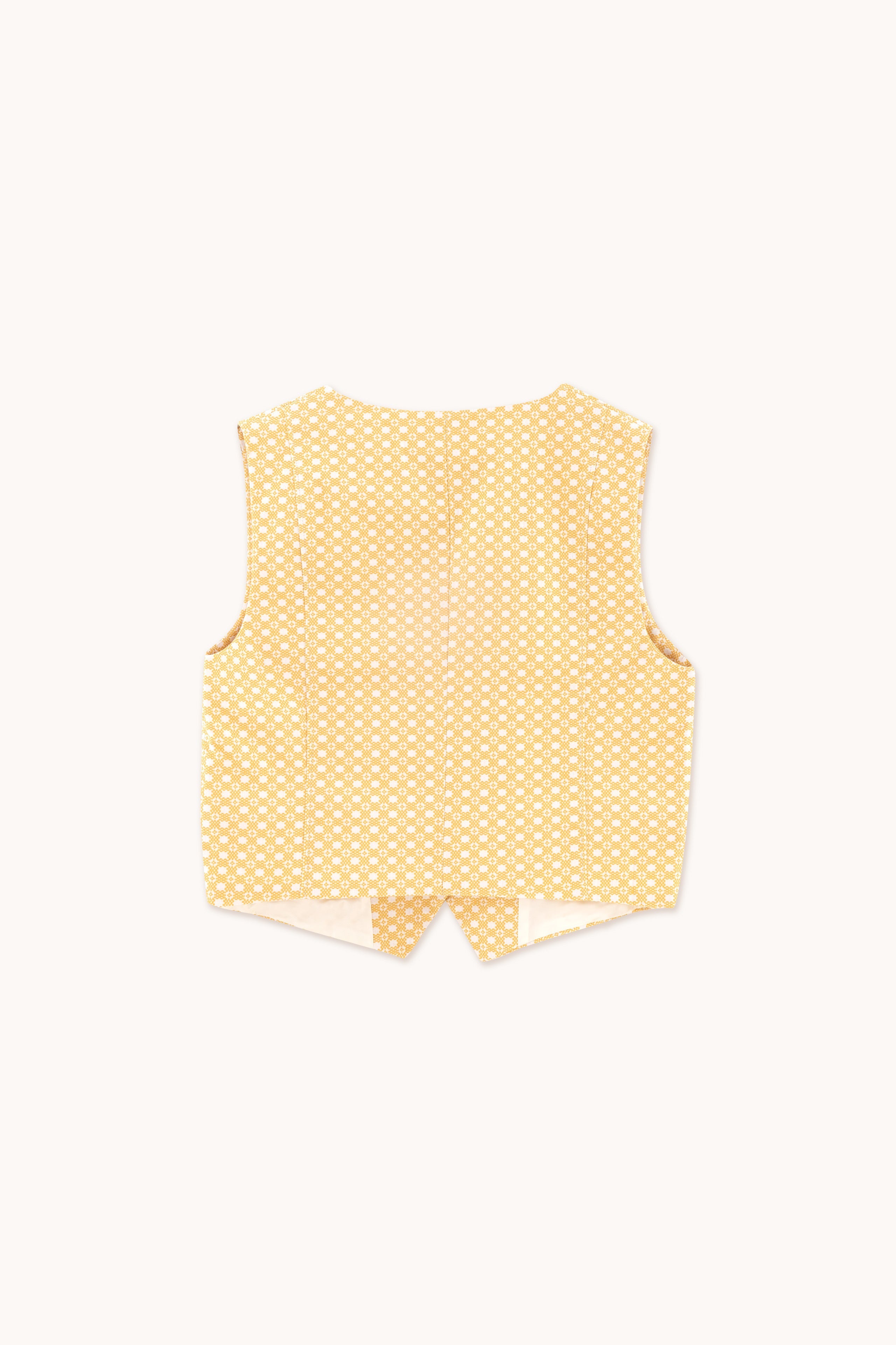 JACQUARD WAISTCOAT
