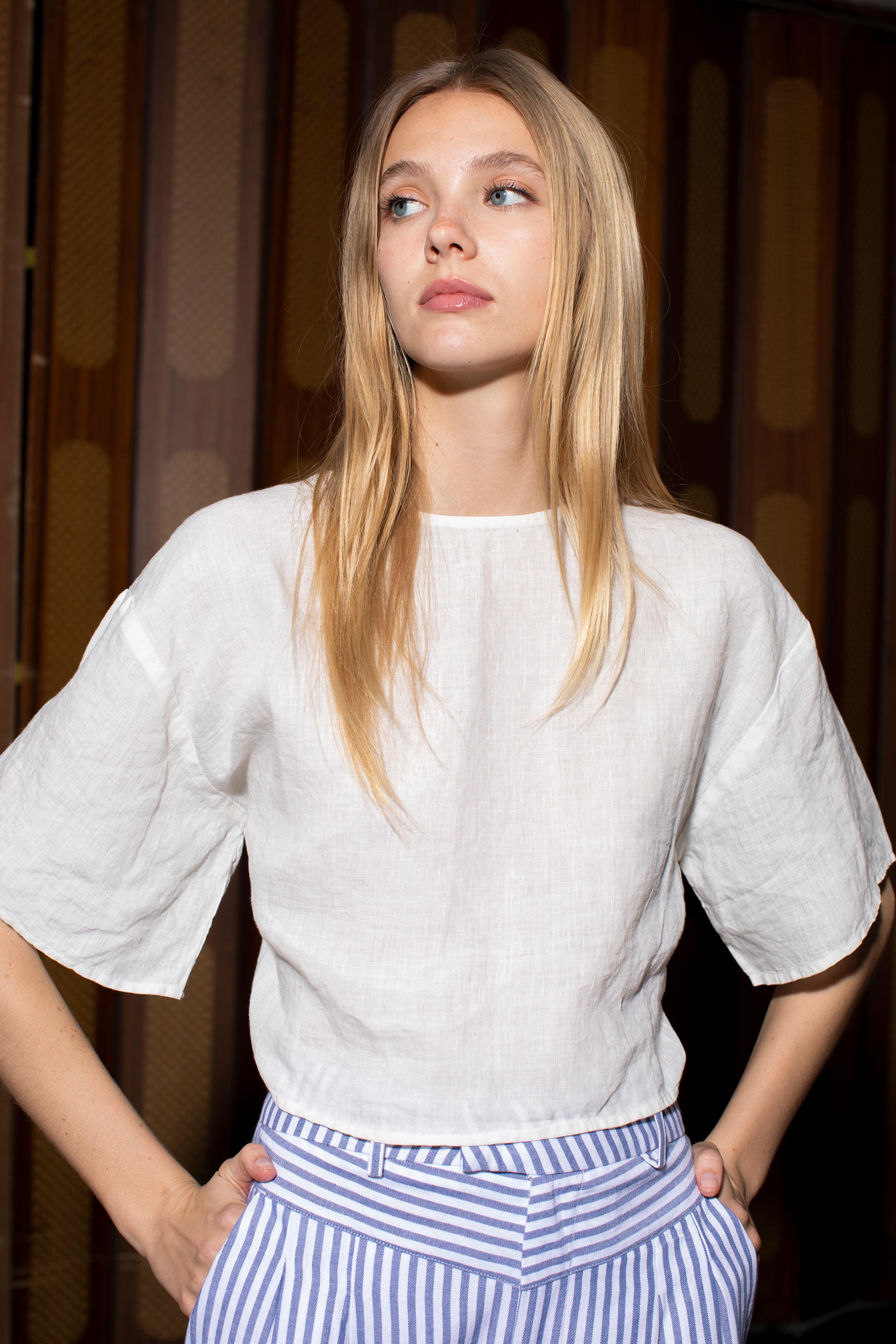 WRAP BLOUSE