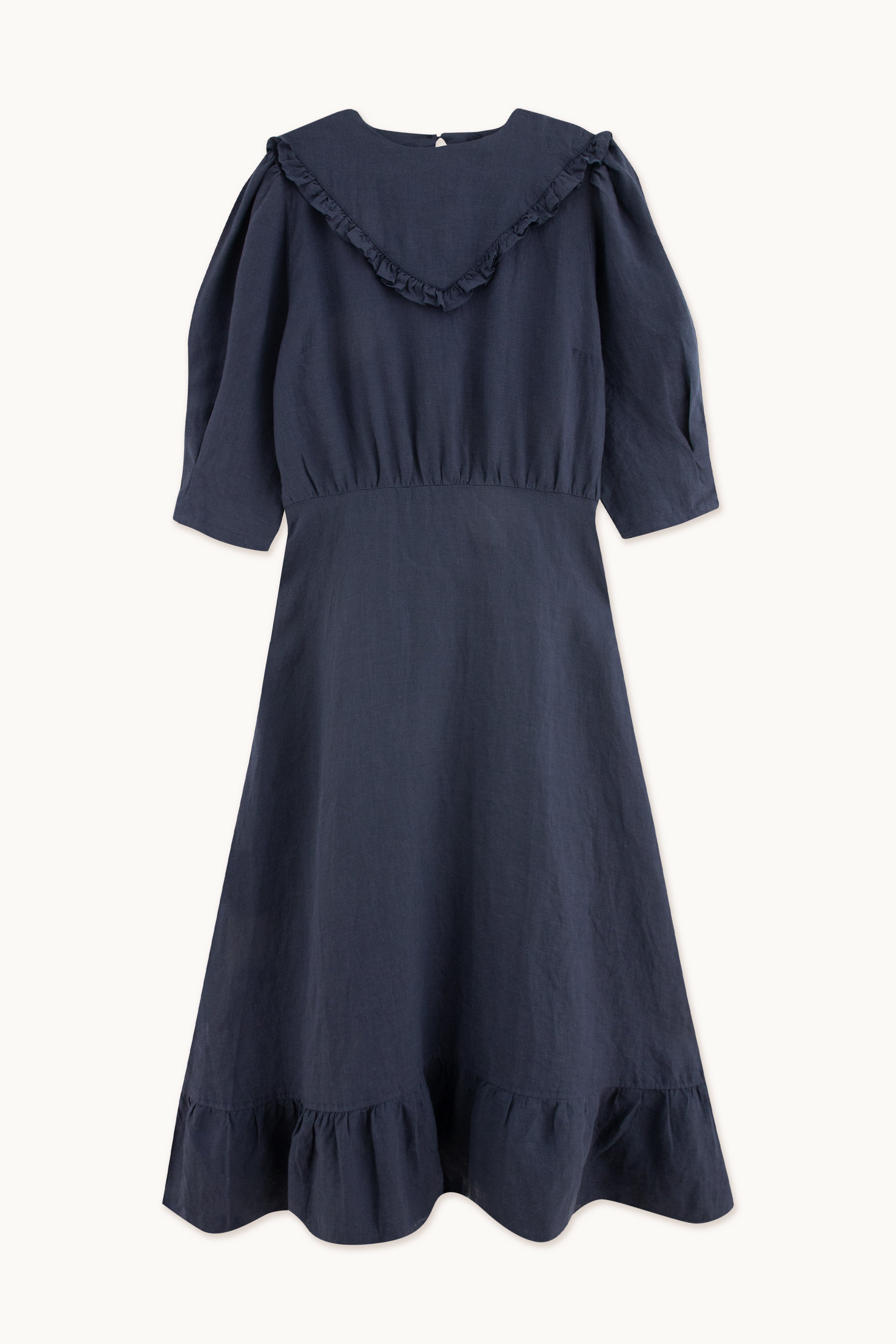 VESTIDO CON VOLANTES