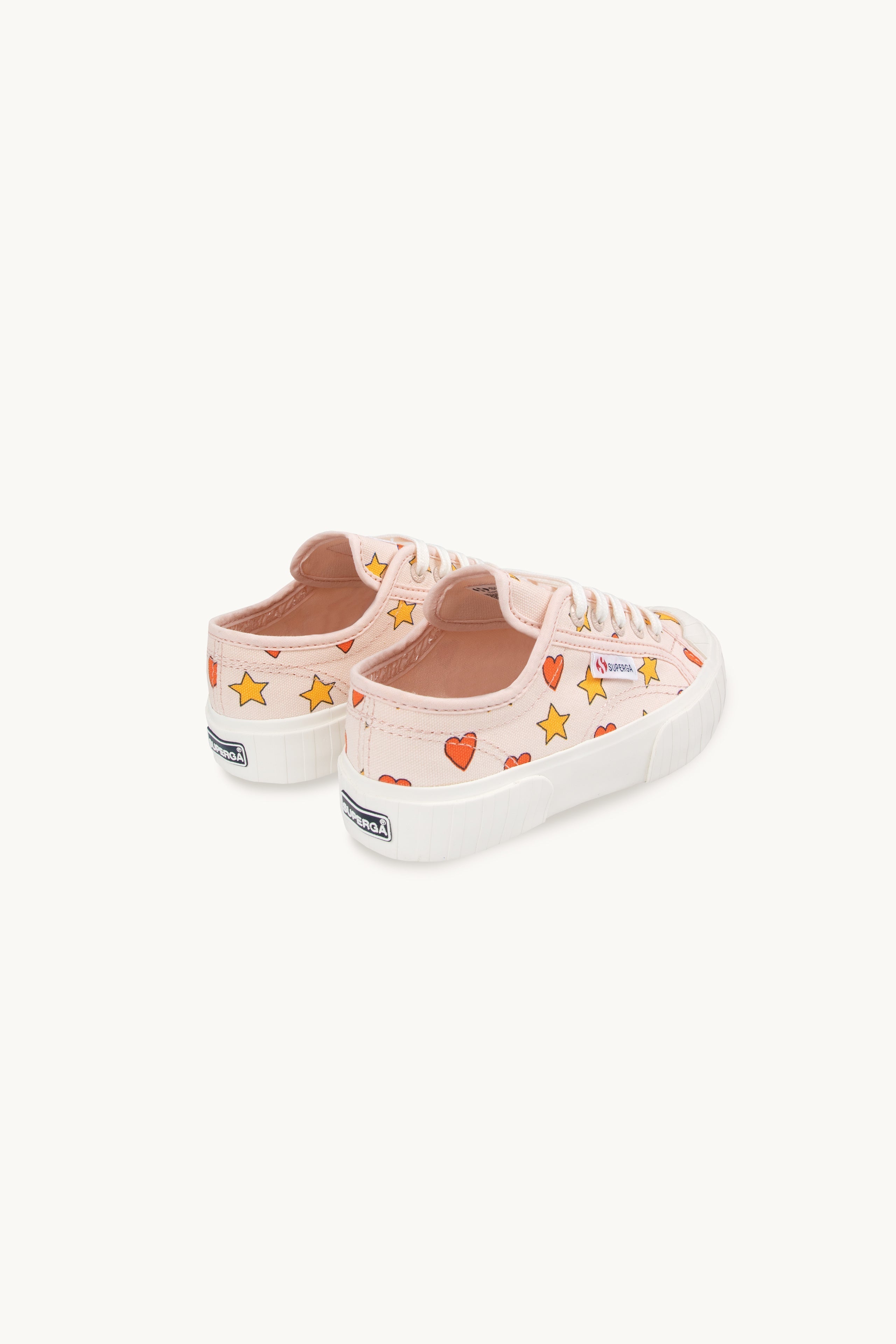 TINY X SUPERGA HEARTS & STARS KIDS SNEAKERS