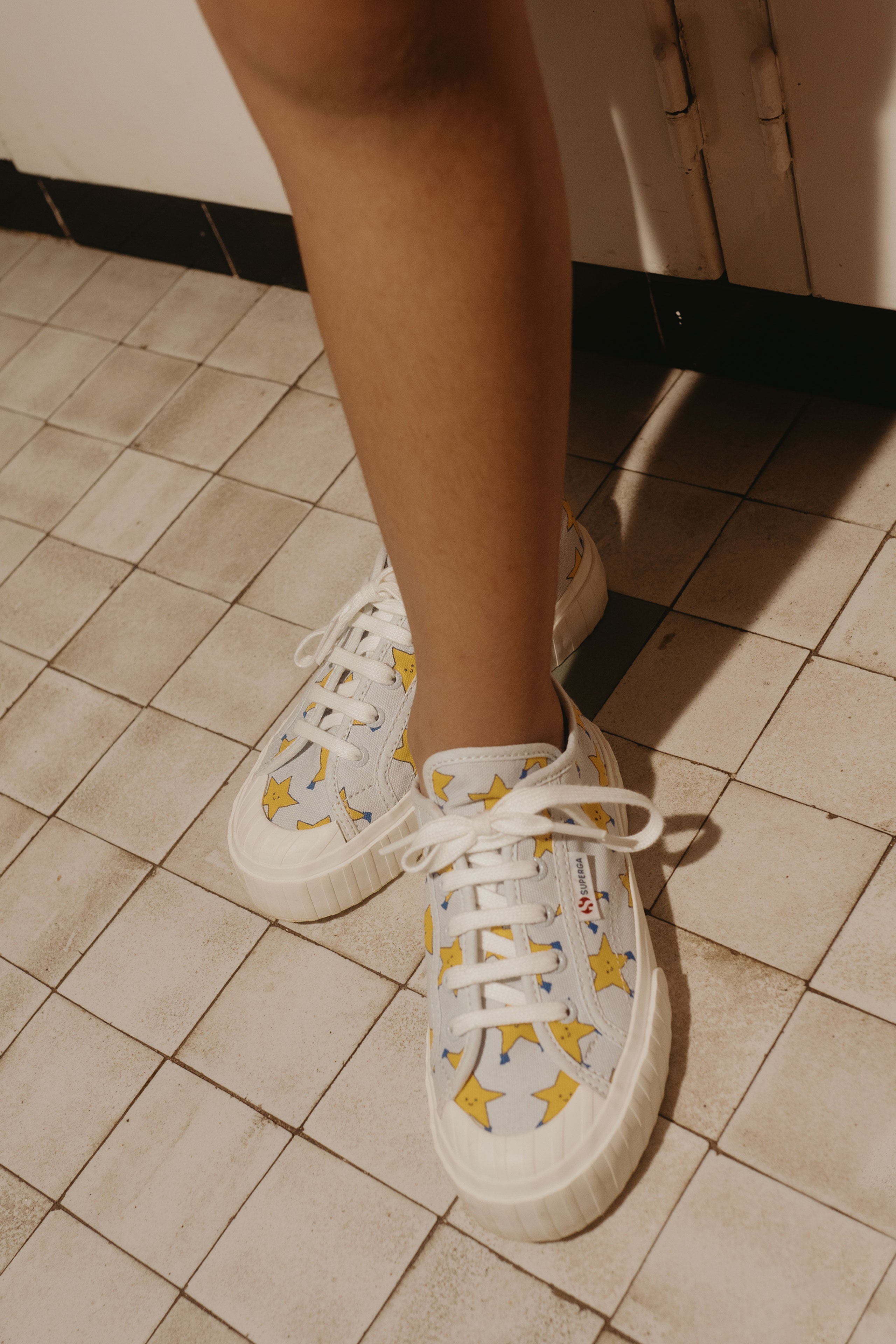 TINY X SUPERGA DANCING STARS KIDS SNEAKERS
