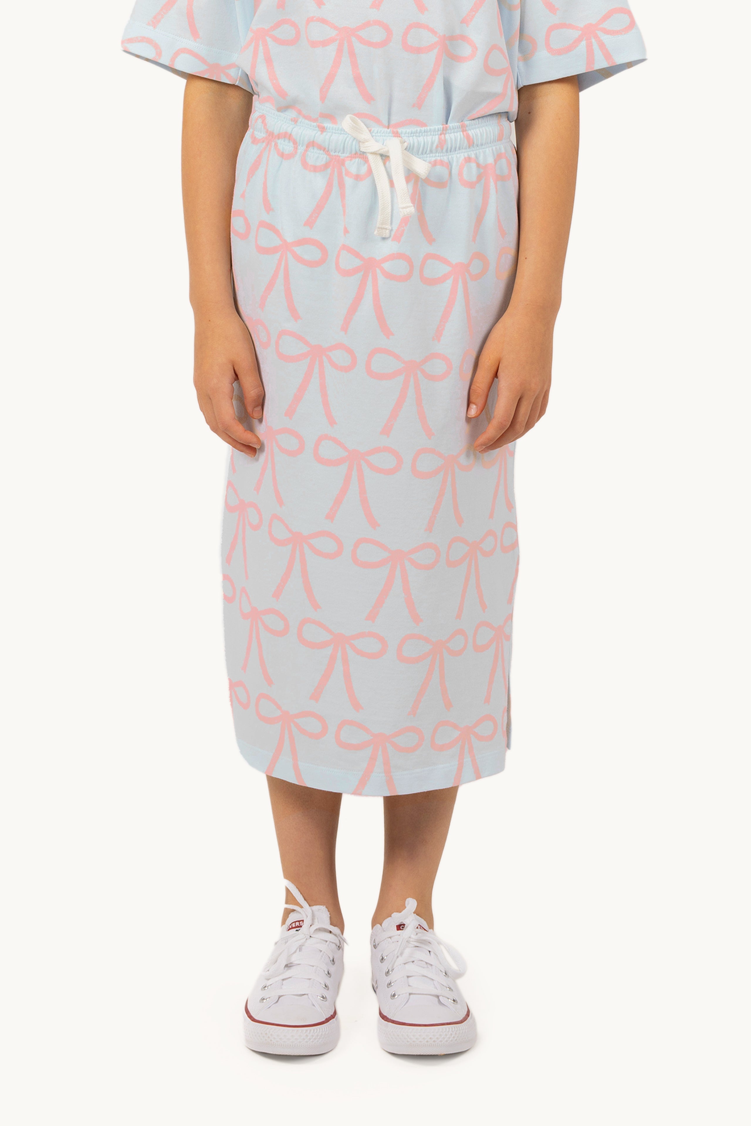 BOWS LONG SKIRT