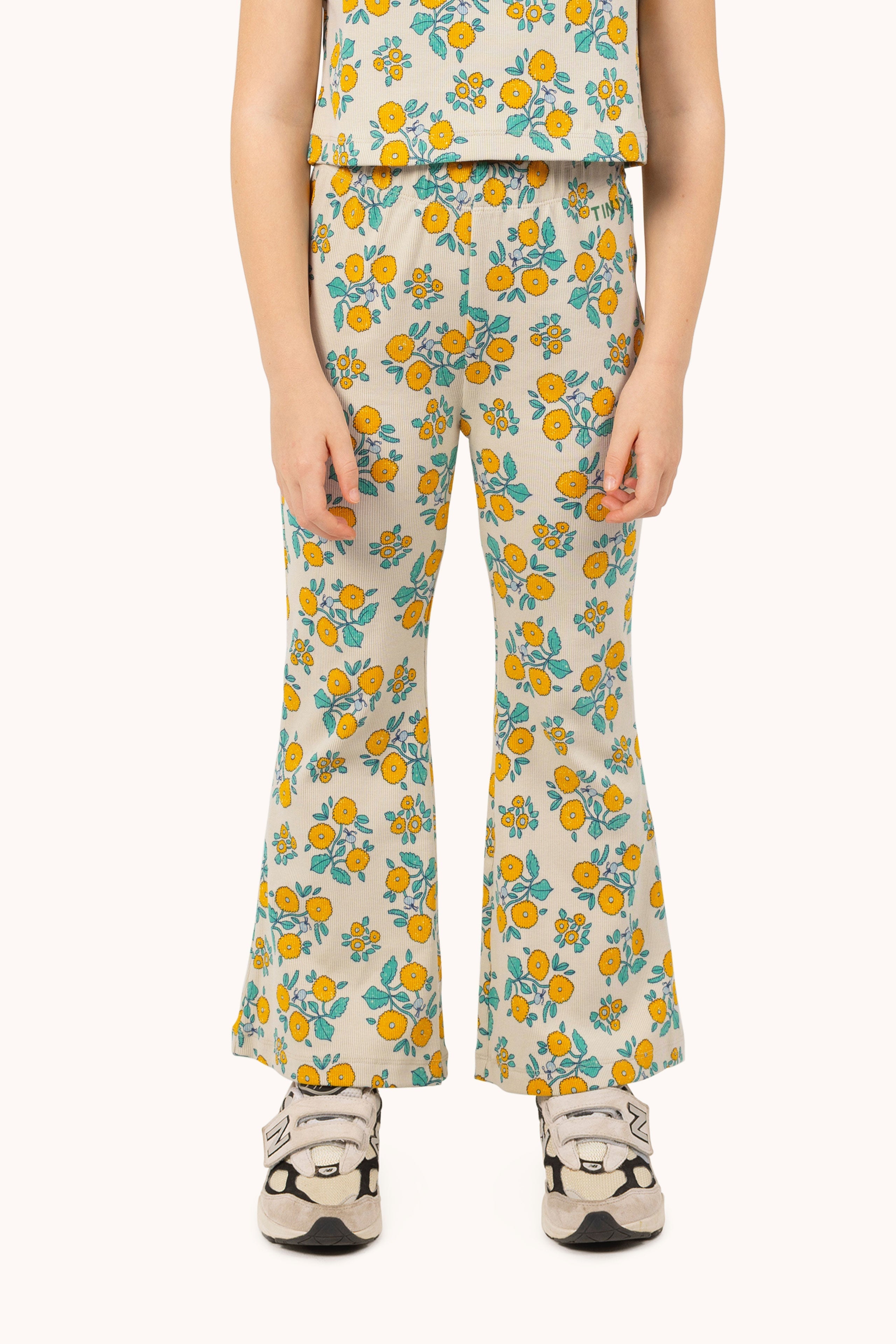 FLOWERS RIB PANT