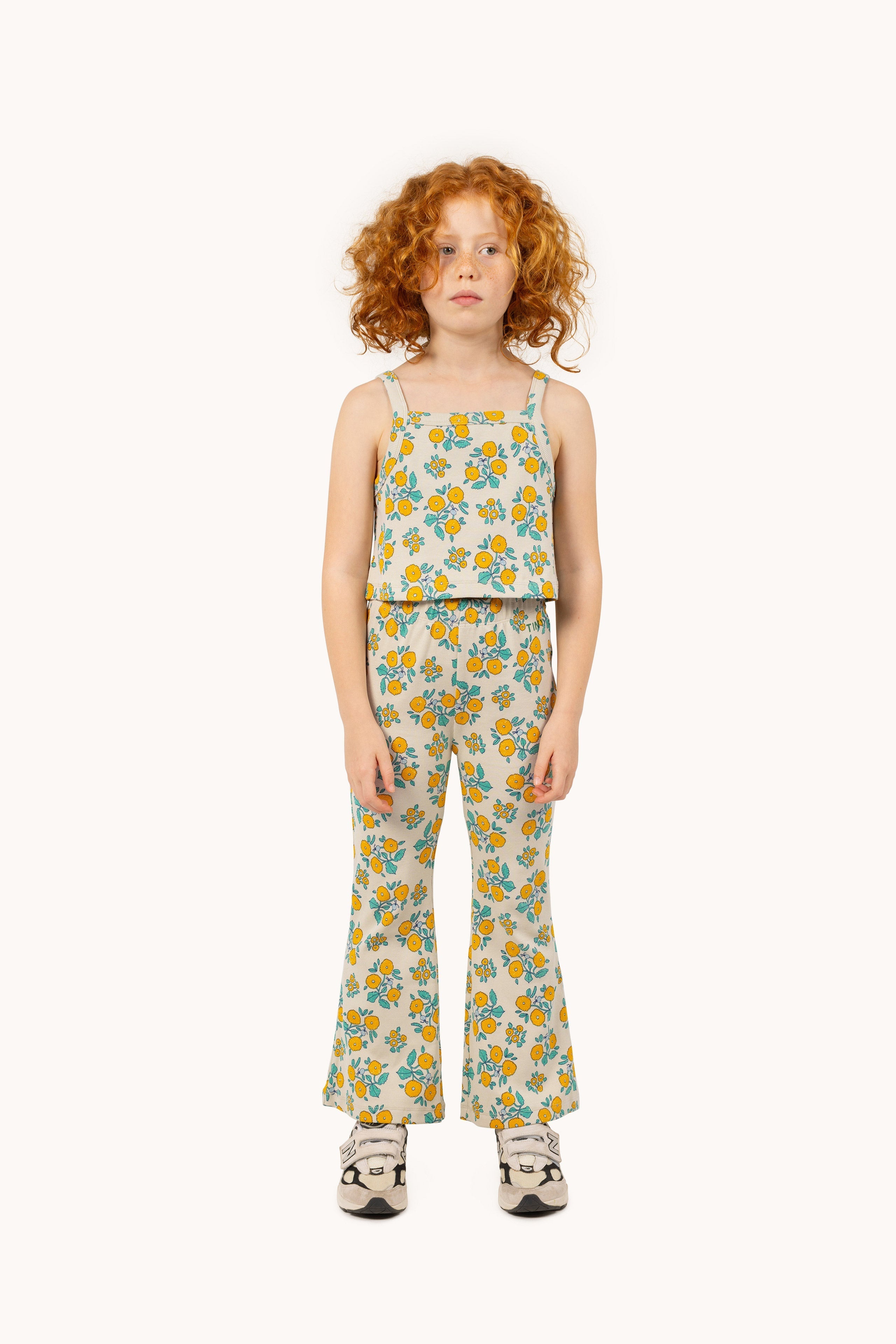 FLOWERS RIB PANT