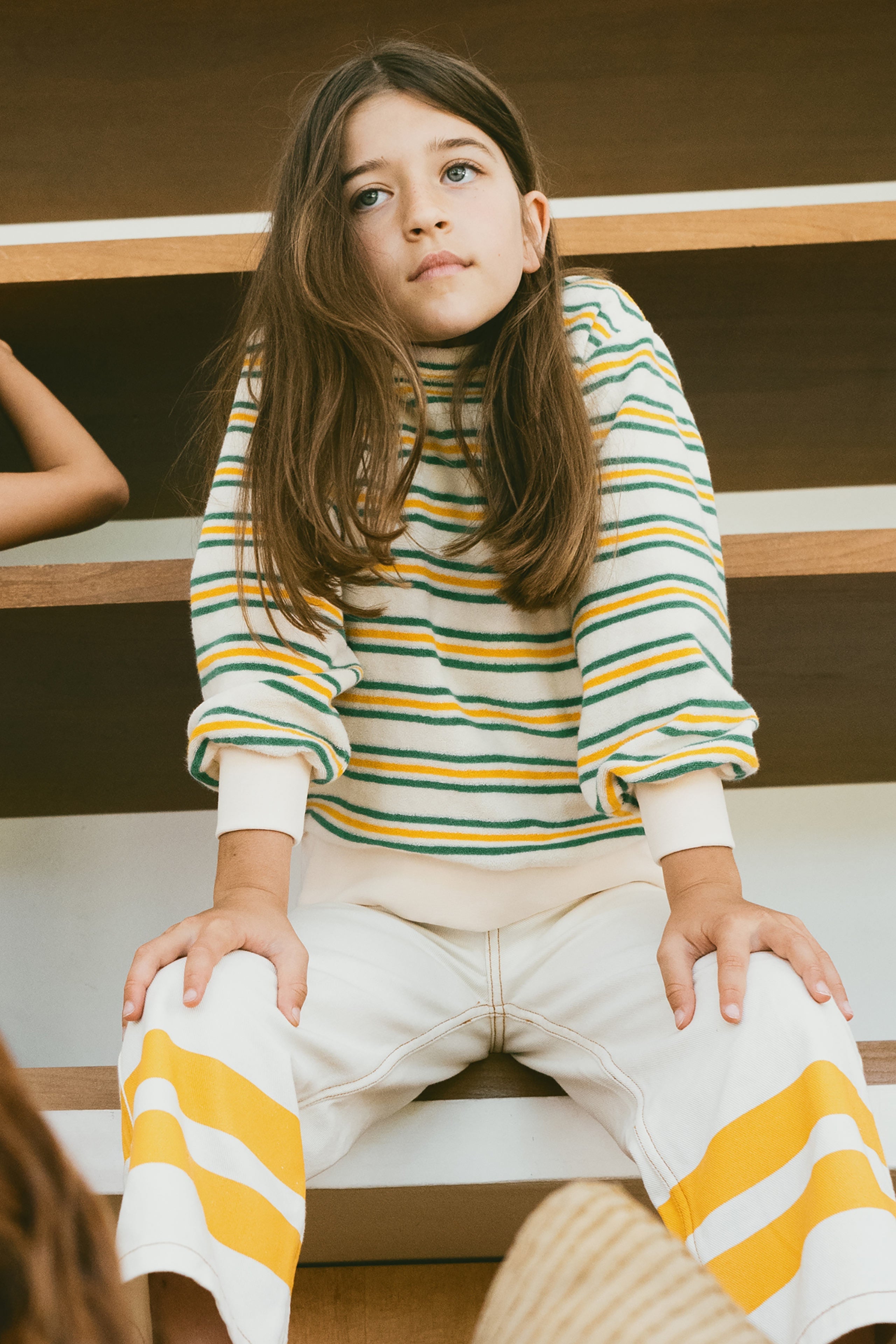 STRIPES MULTICOLOR SWEATSHIRT