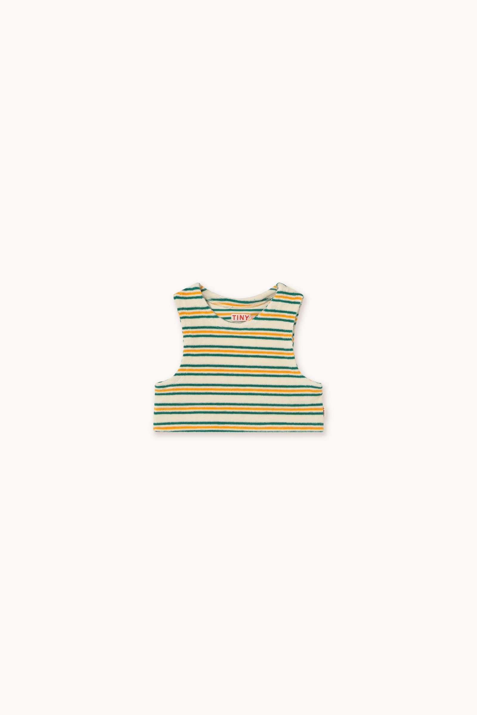 STRIPES MULTICOLOR SLEEVELESS TEE