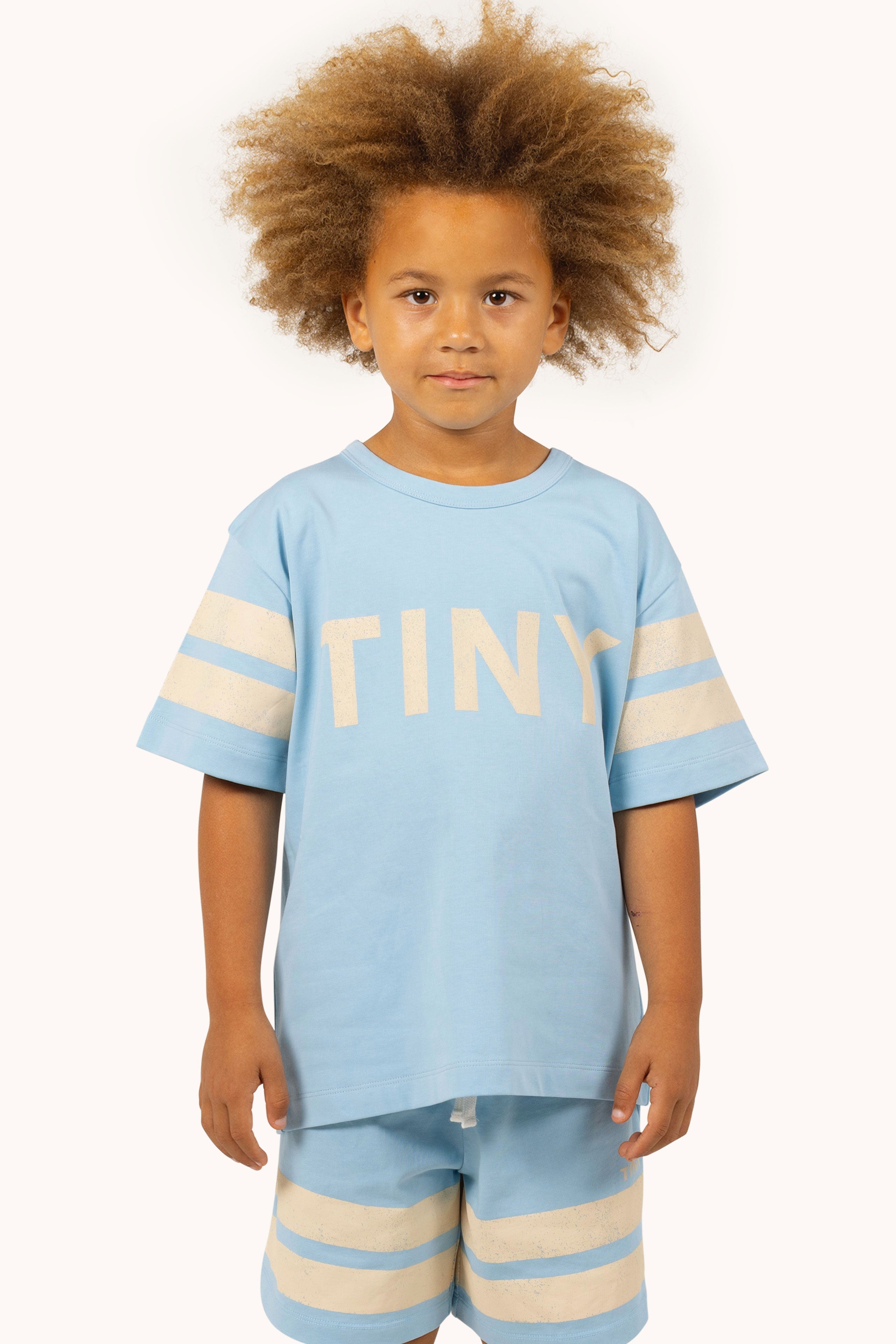 STRIPES LOGO TEE