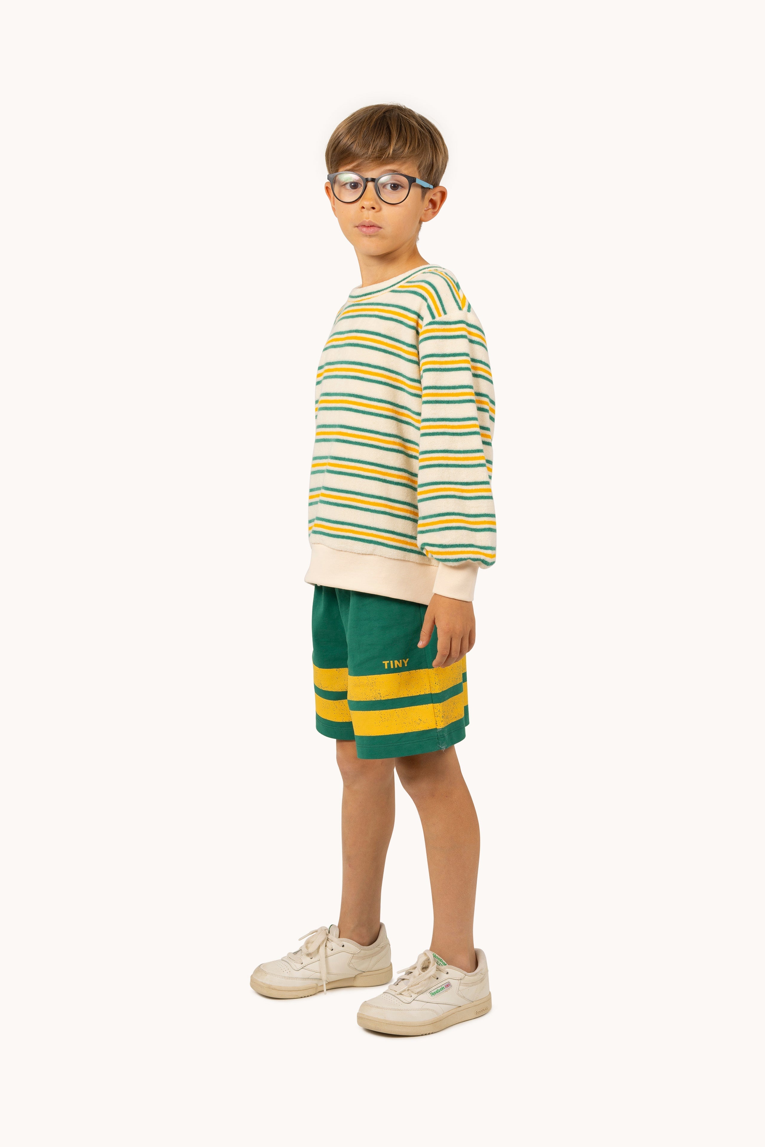 SHORT LOGO STRIPES