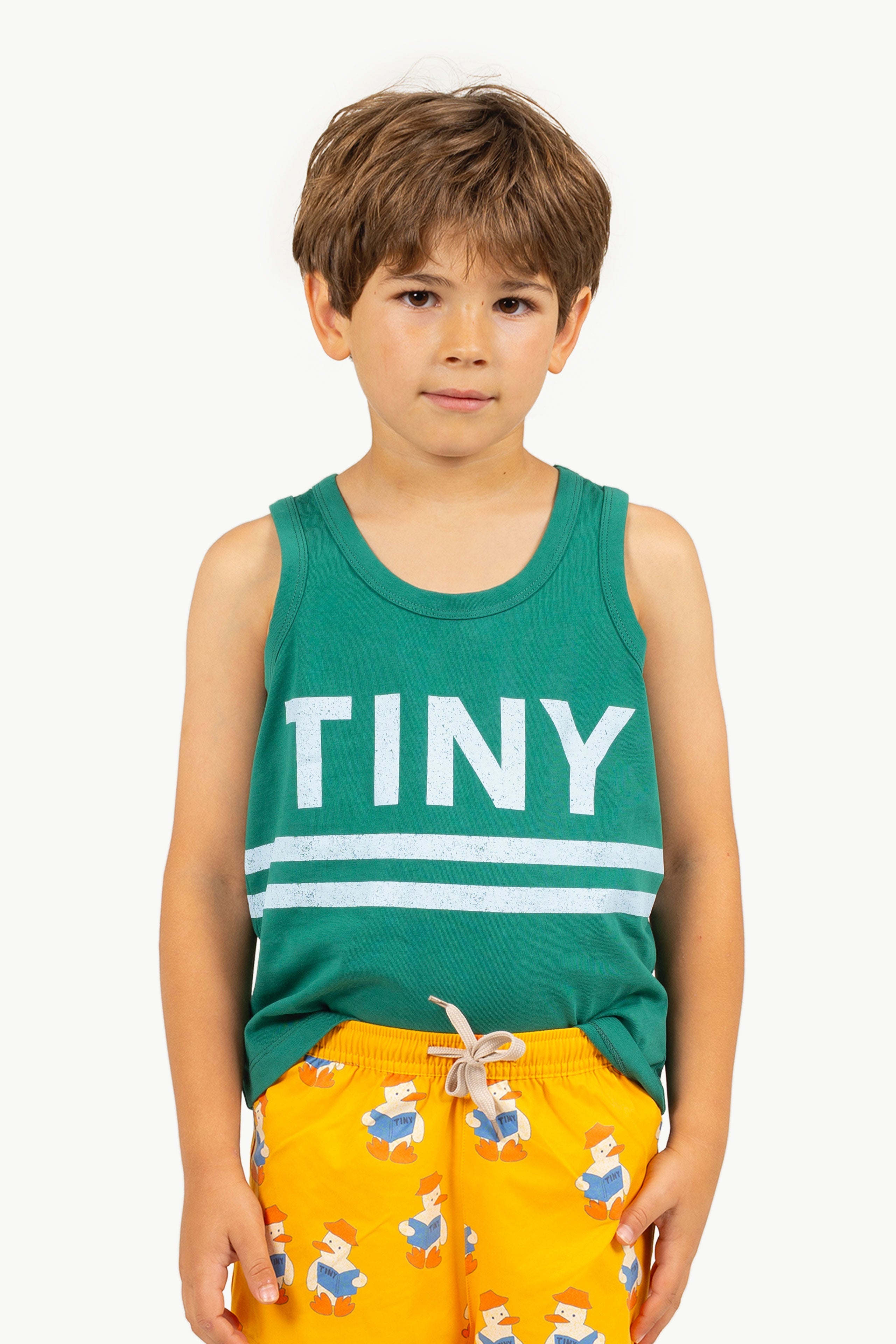TANK TOP LOGO STRIPES