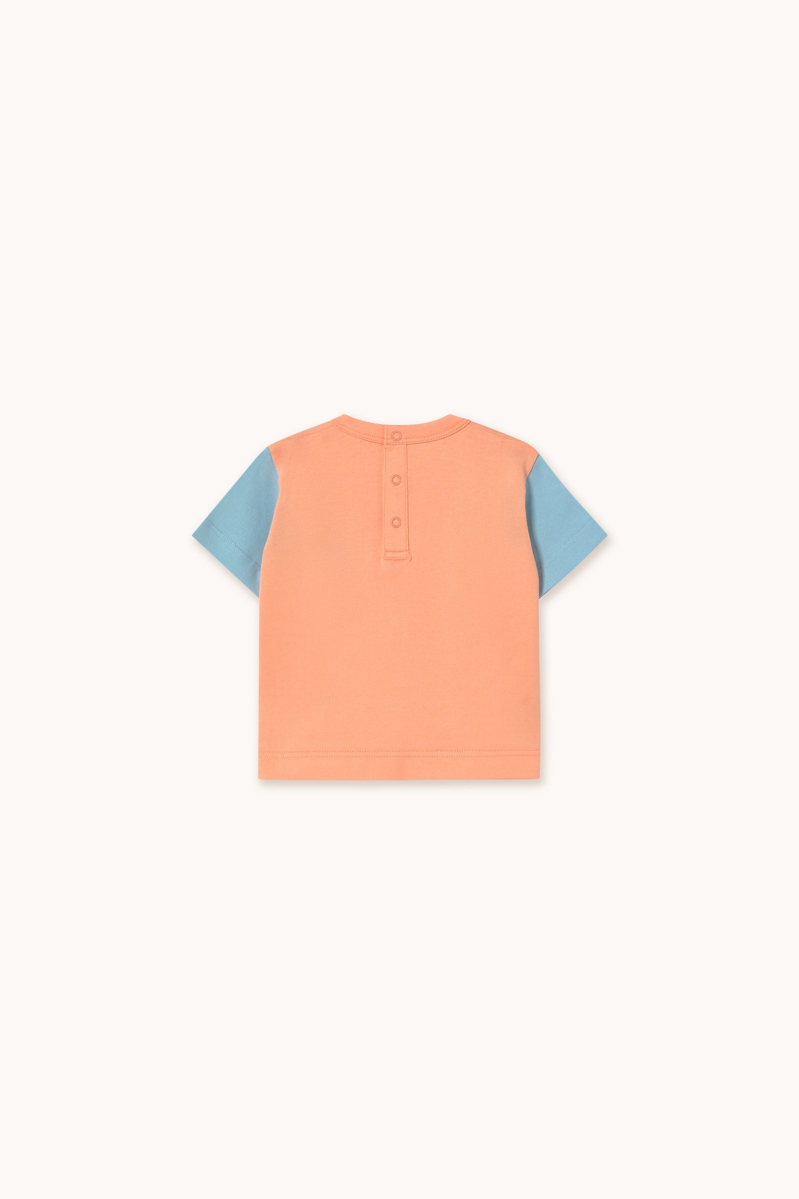 COLOR BLOCK BABY TEE