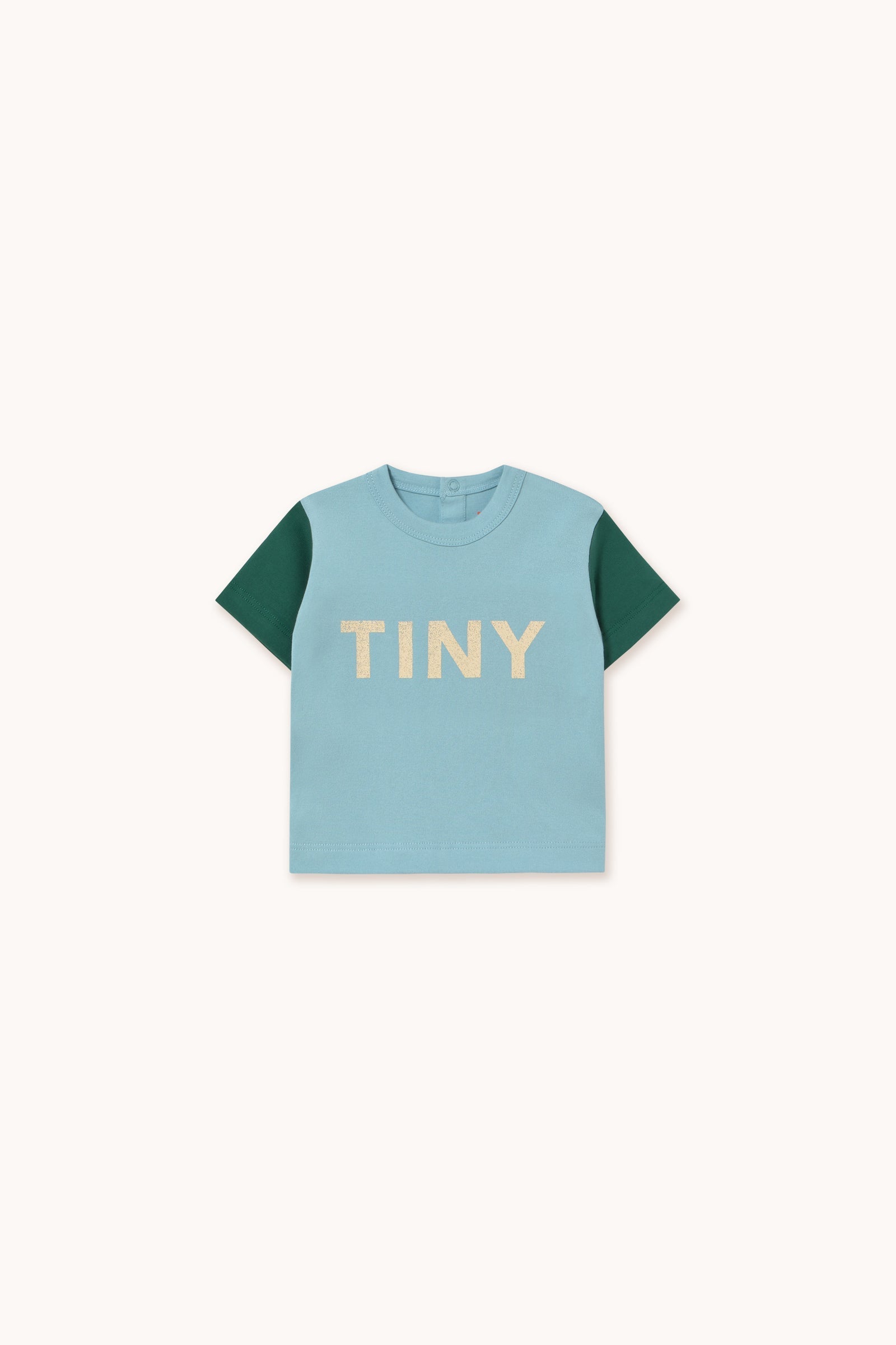 COLOR BLOCK BABY TEE