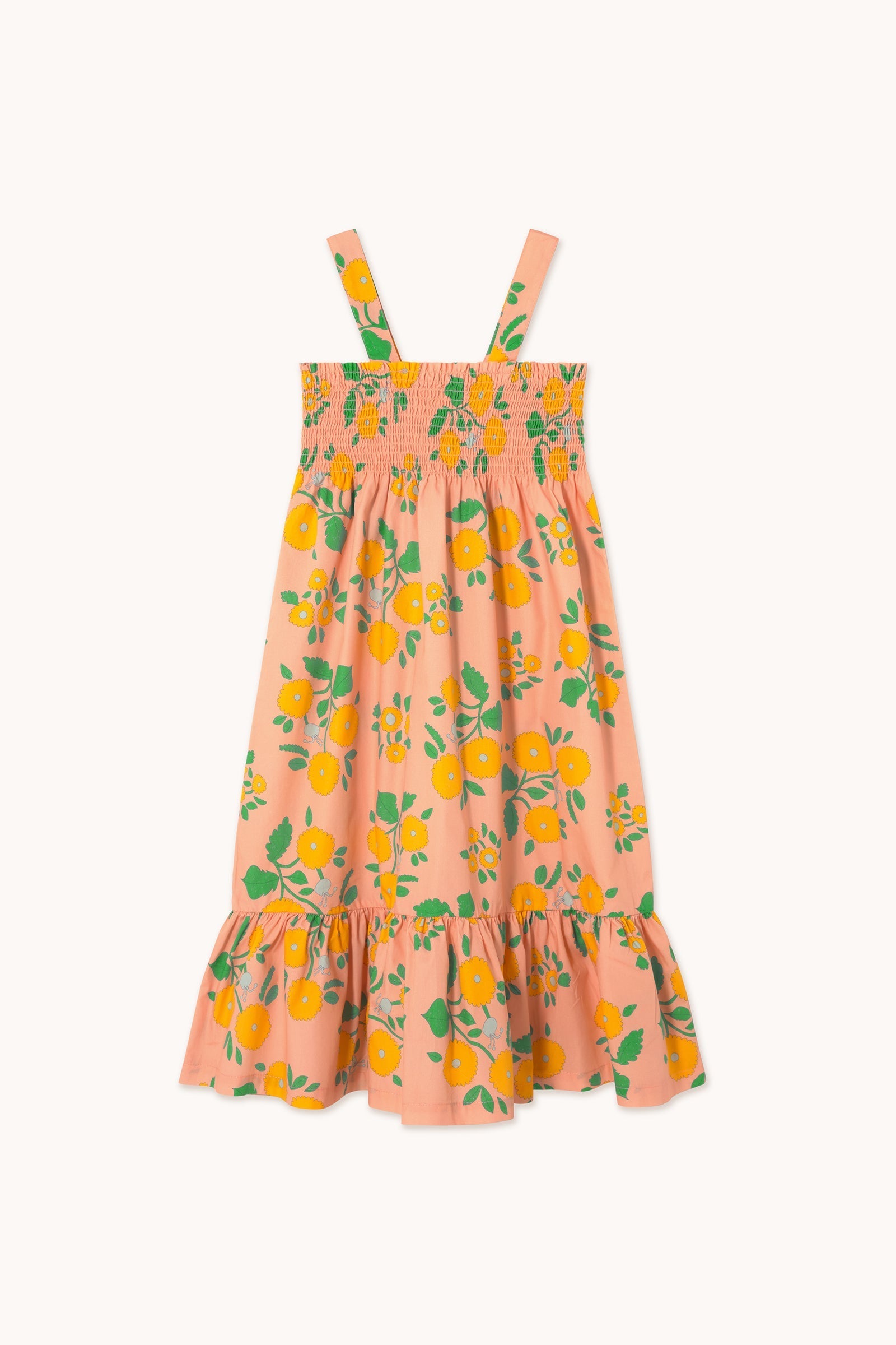 FLOWERS WOVEN DRESS