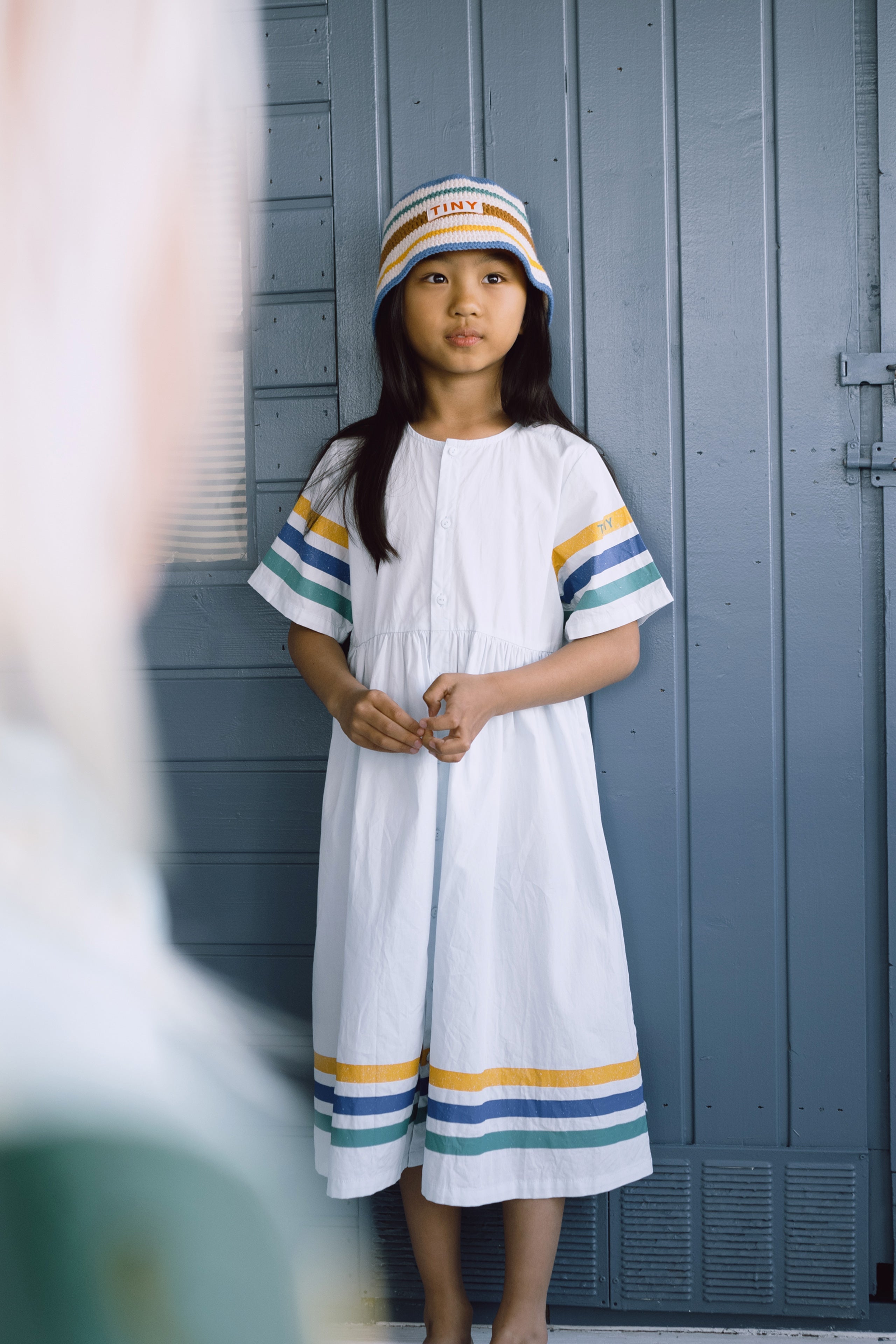 STRIPES MULTICOLOR DRESS
