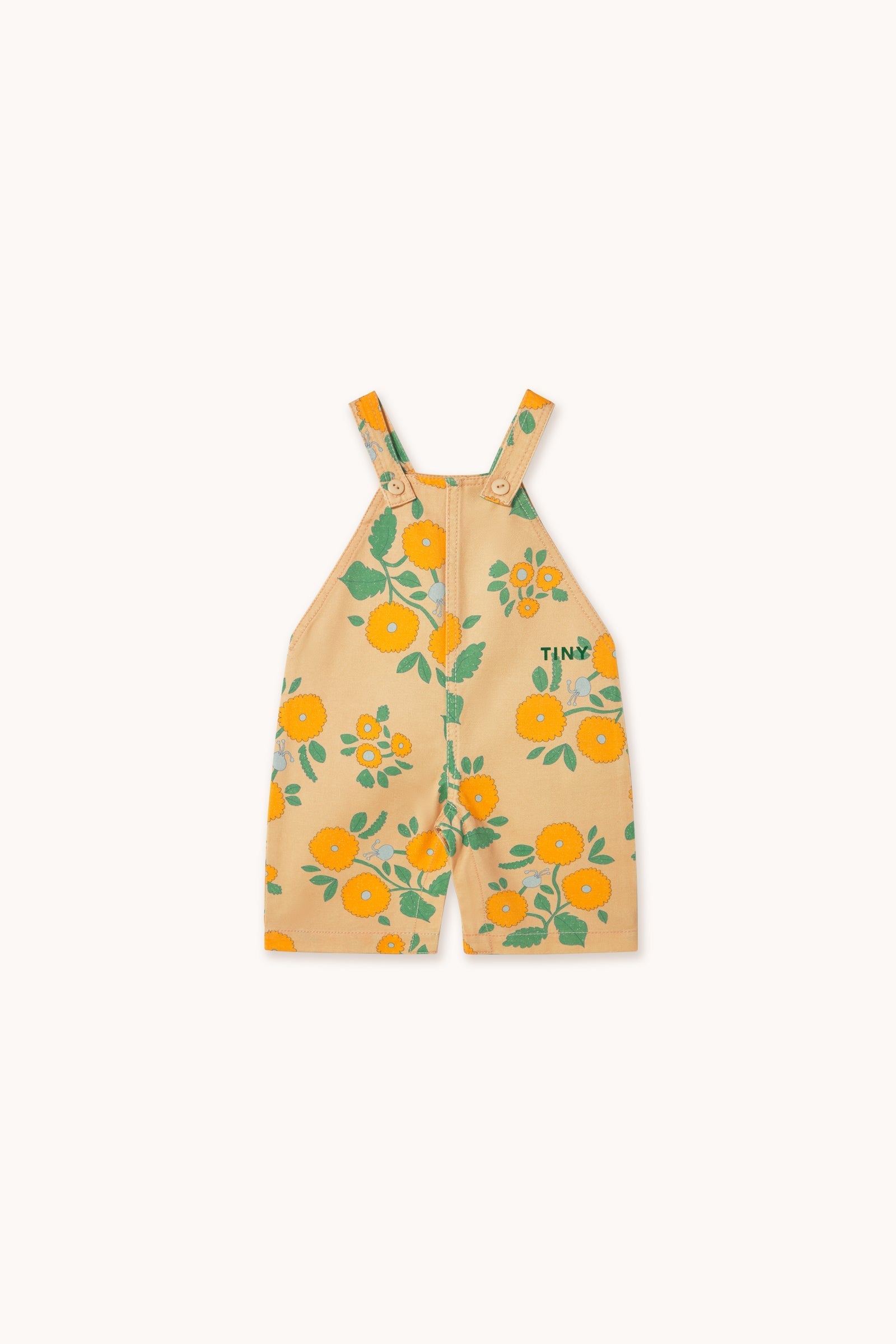 FLOWERS DUNGAREE