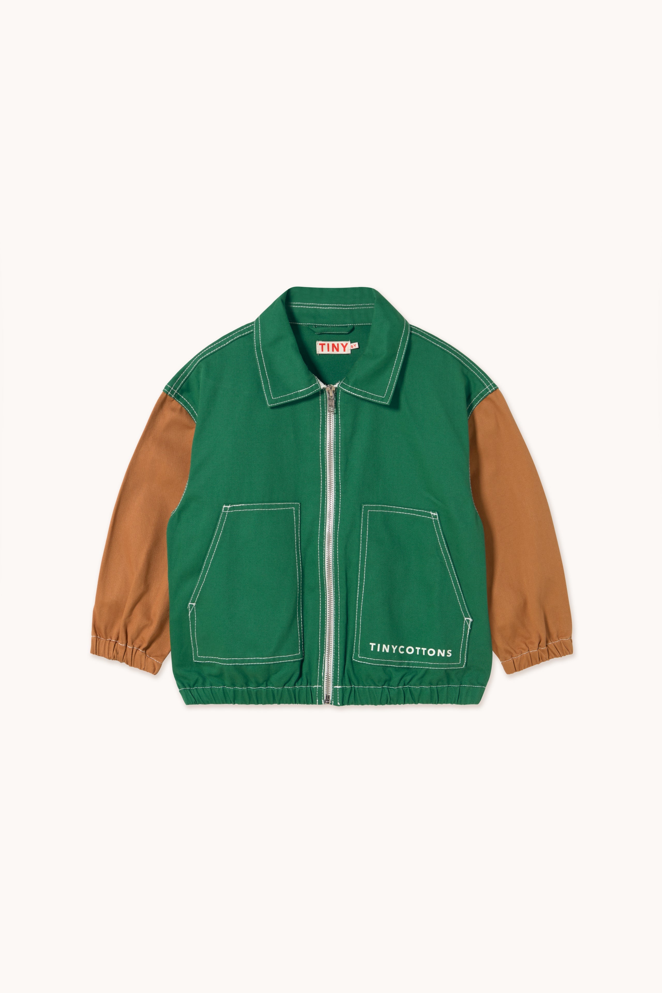 COLOR BLOCKED JACKET