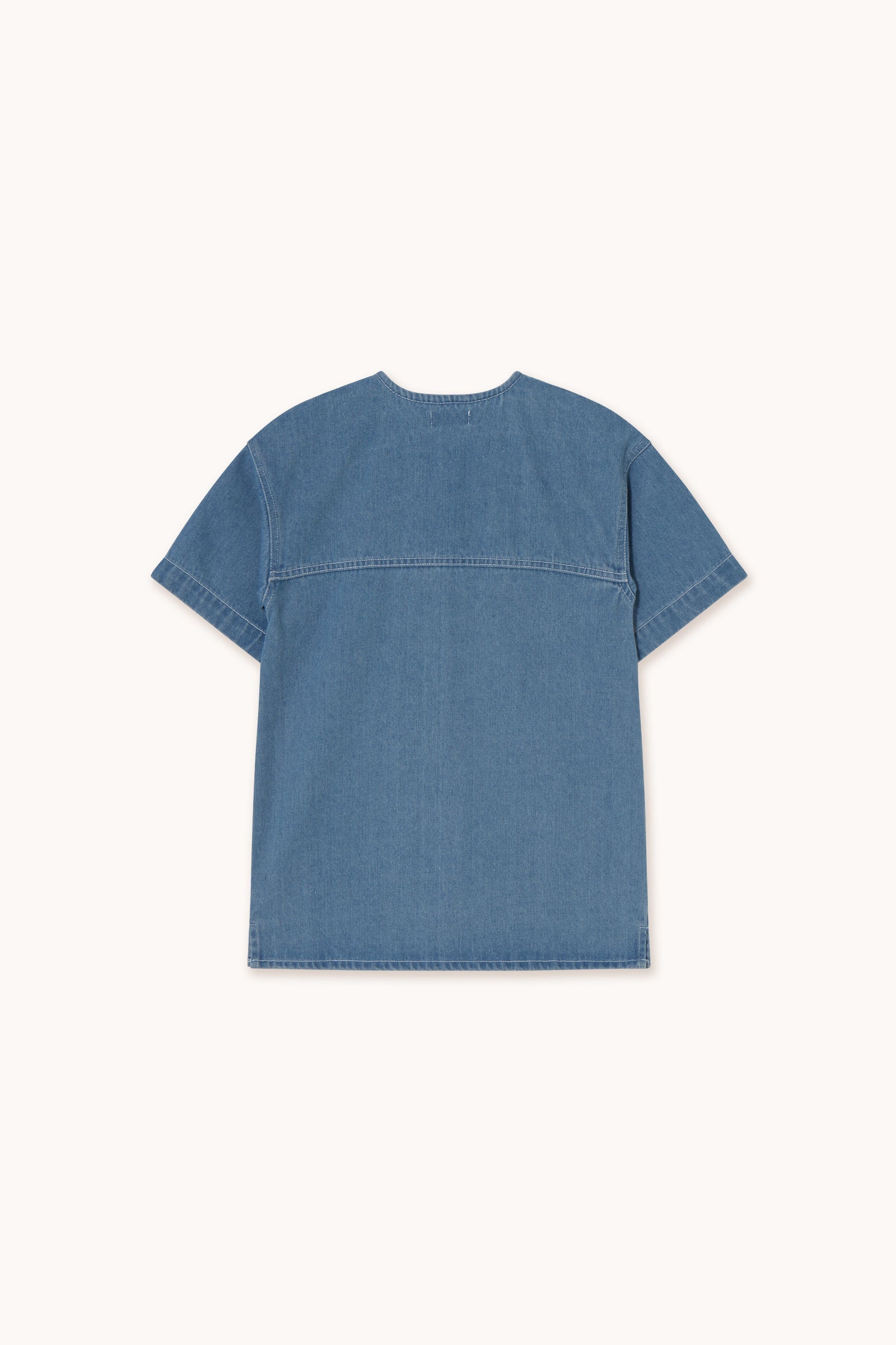 GRAPHIC DENIM DRESS