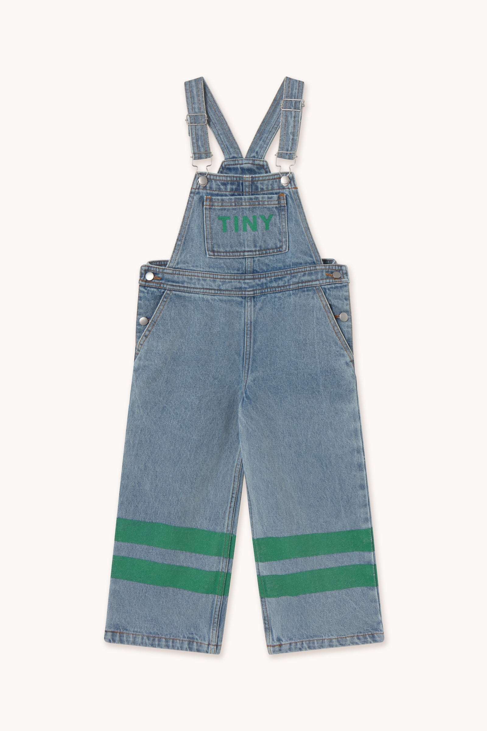 STRIPES LOGO DUNGAREE