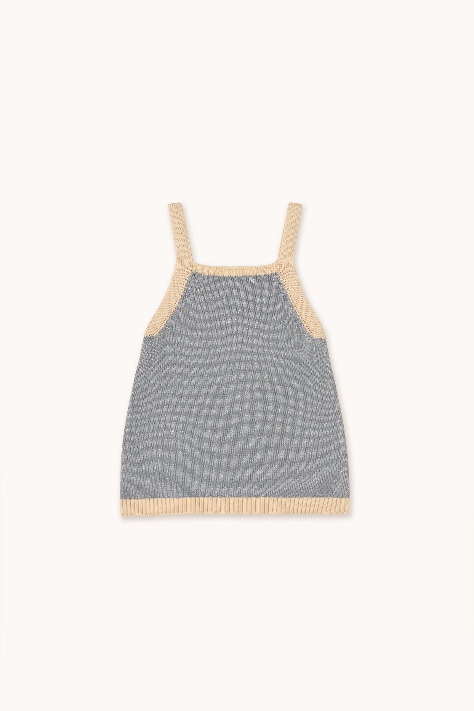 METALLIC KNITTED DRESS
