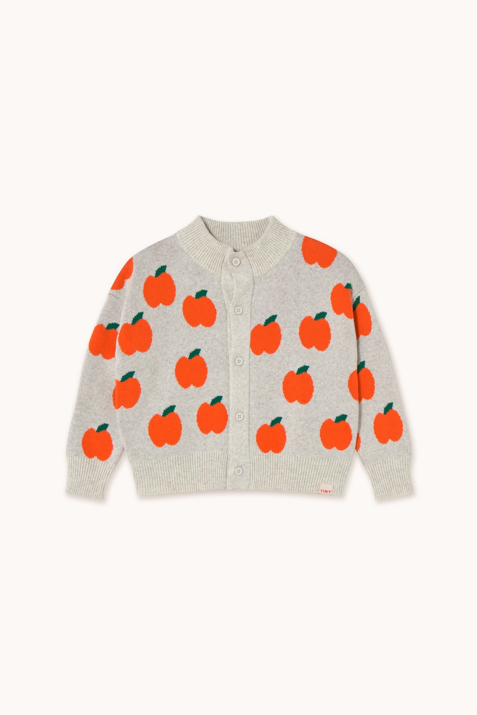 APPLES MOCKNECK CARDIGAN