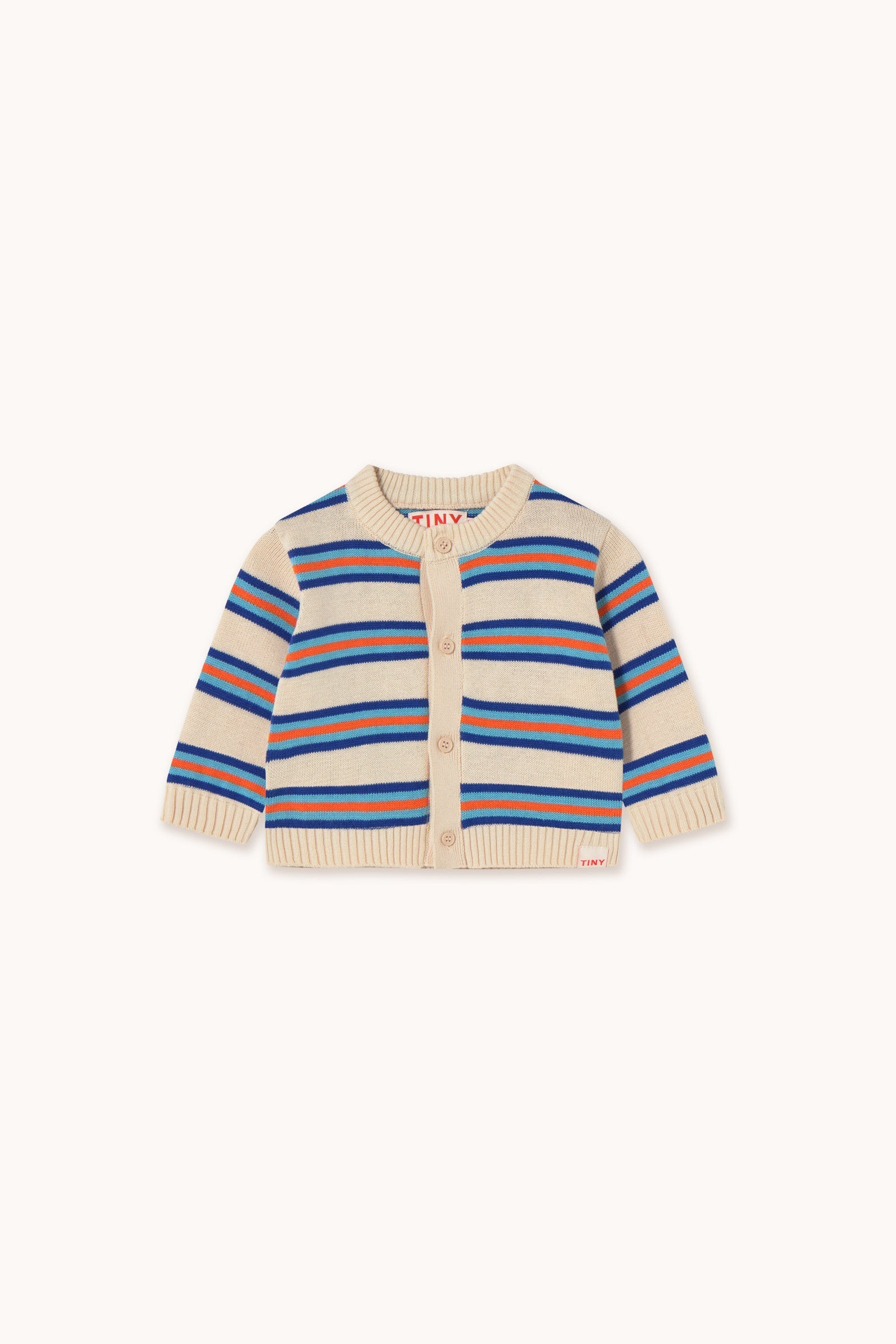 MULTICOLOR STRIPES BABY CARDIGAN