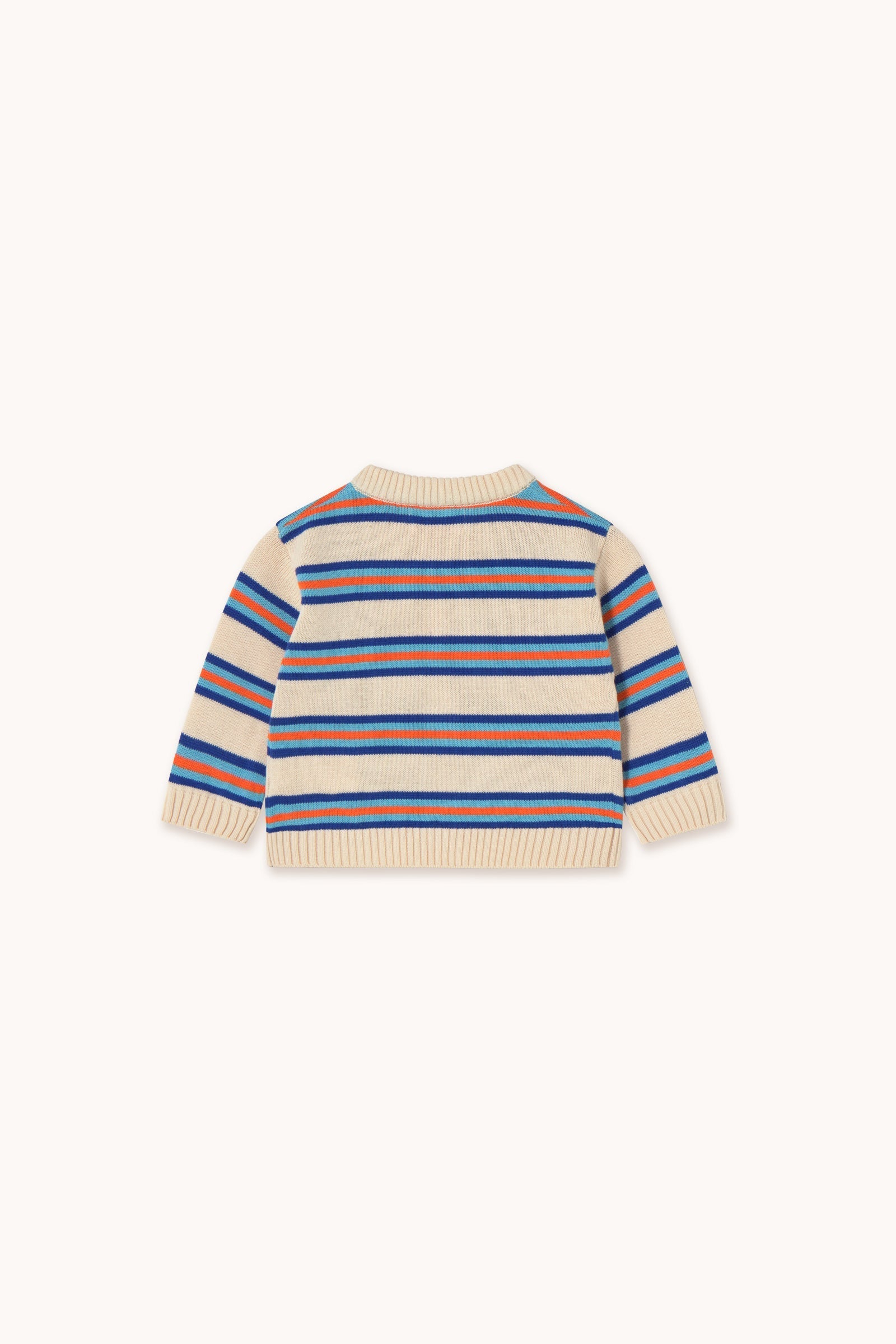 MULTICOLOR STRIPES BABY CARDIGAN