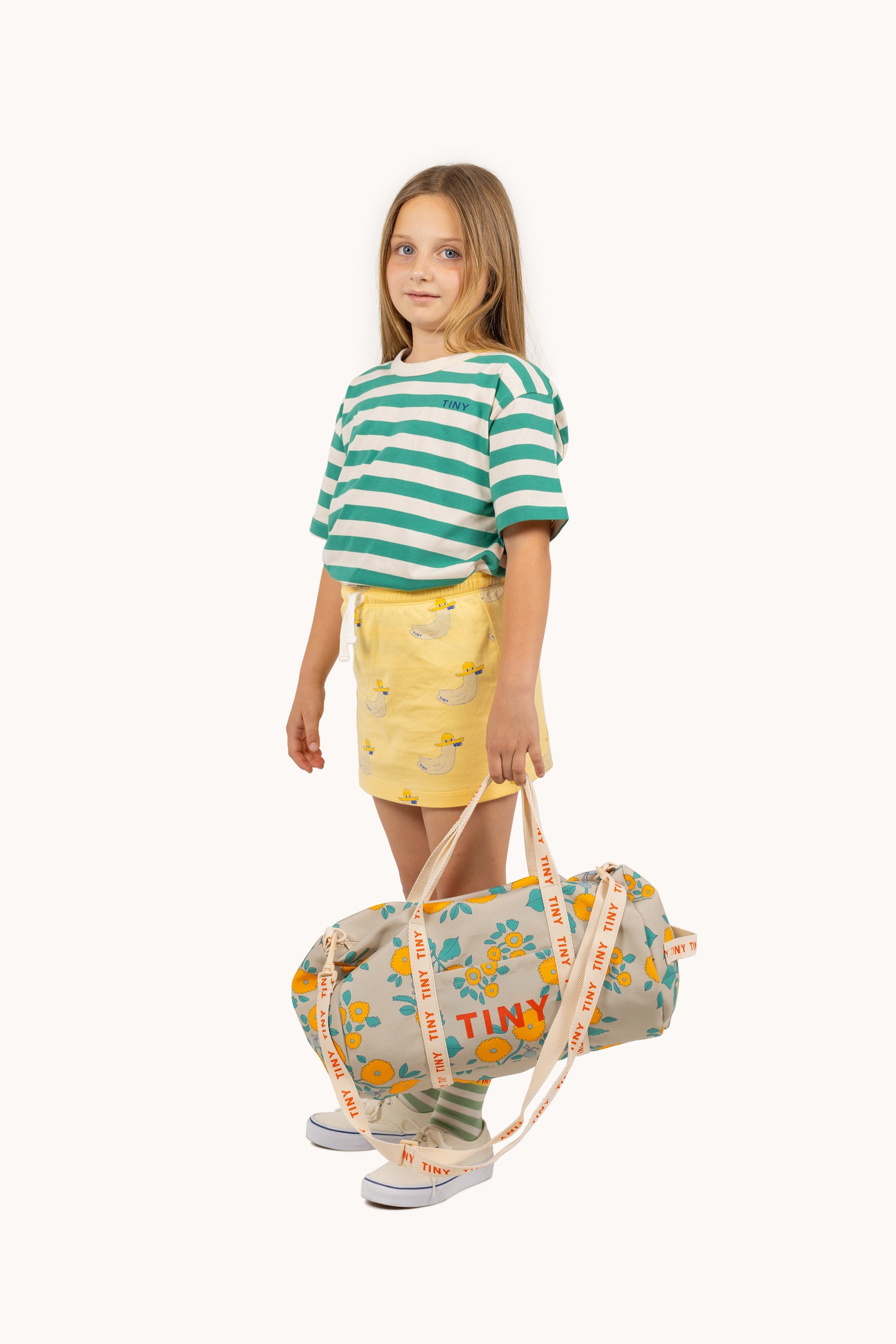 FLOWERS DUFFLE BAG