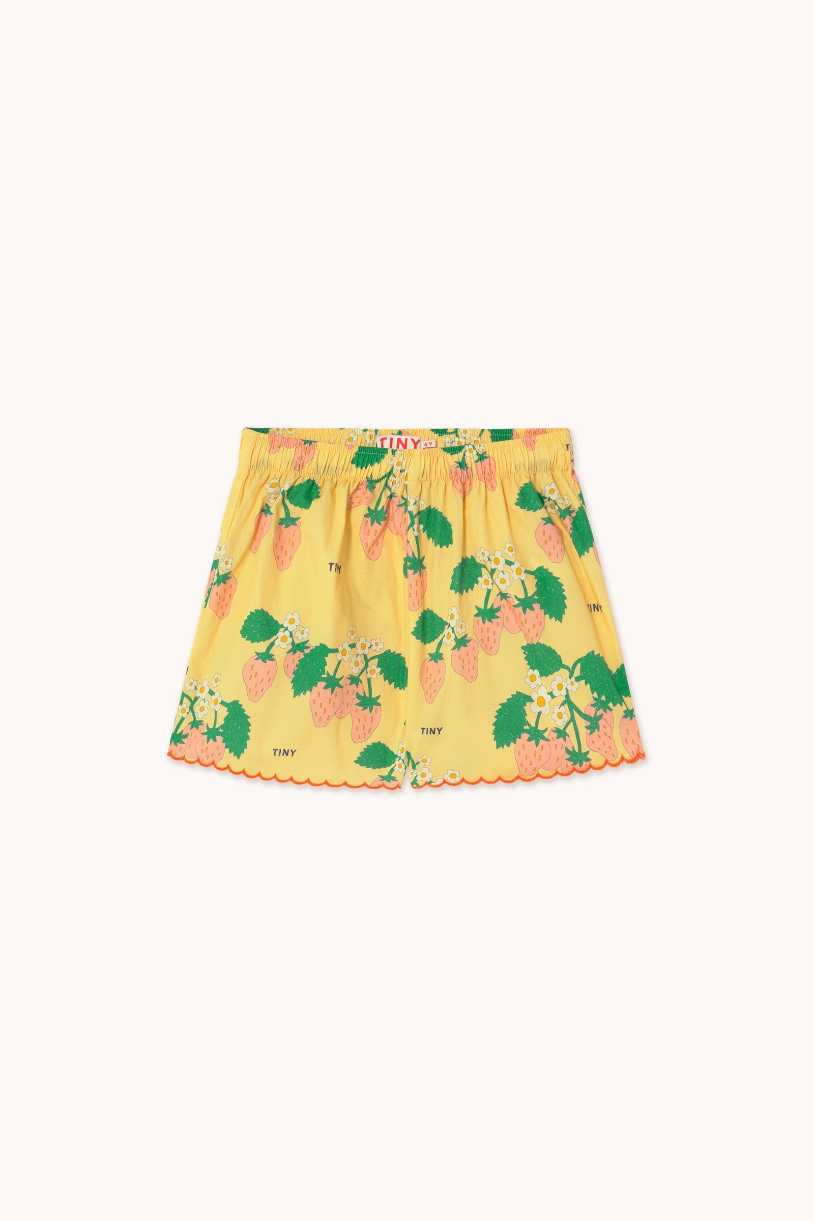STRAWBERRIES WOVEN SHORT