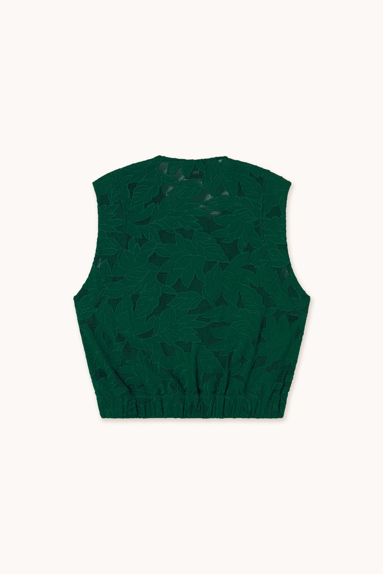 GUIPURE POCKETS TOP