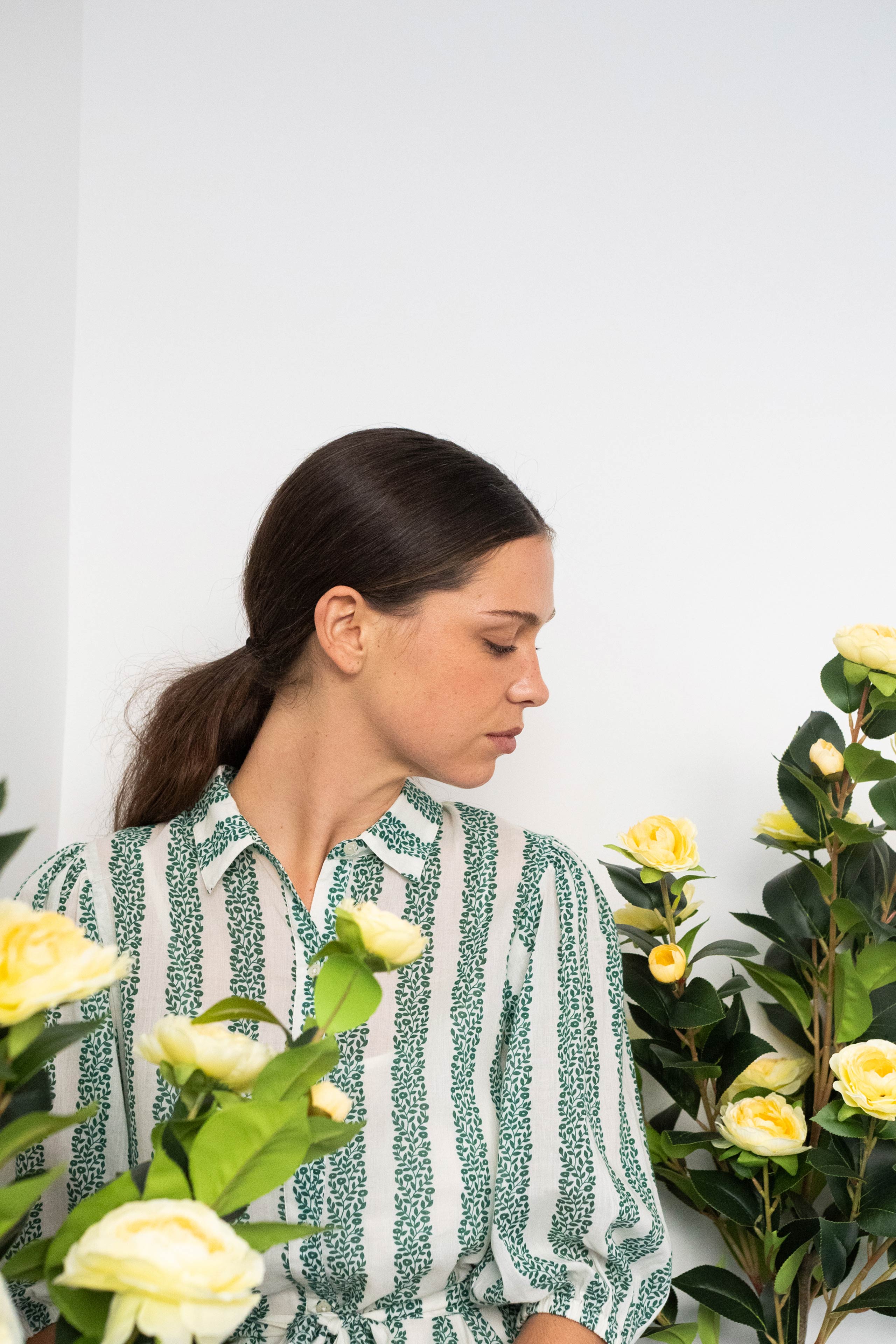 FLOWERS VESTIDO LARGO