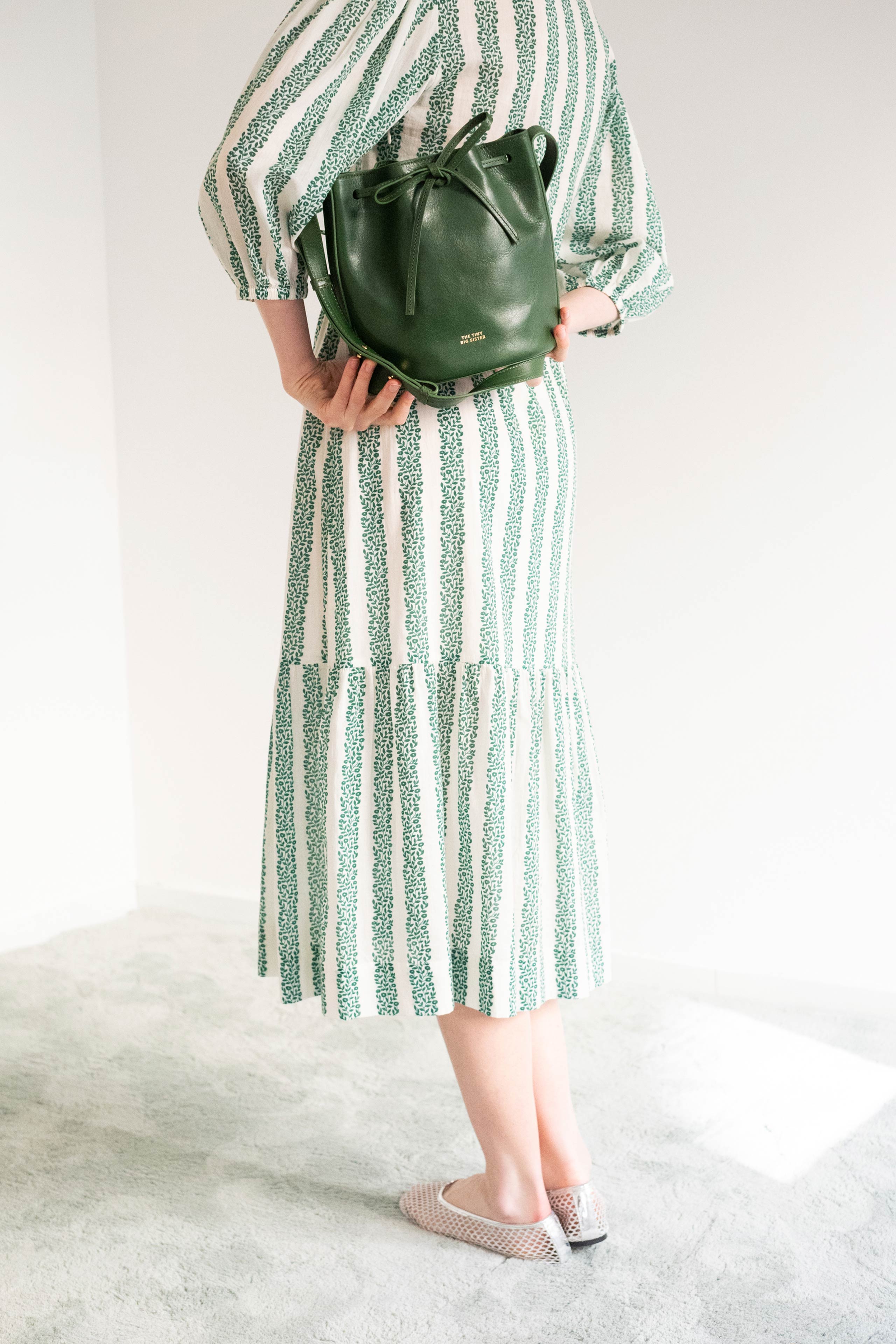 FLOWERS FRILL SKIRT