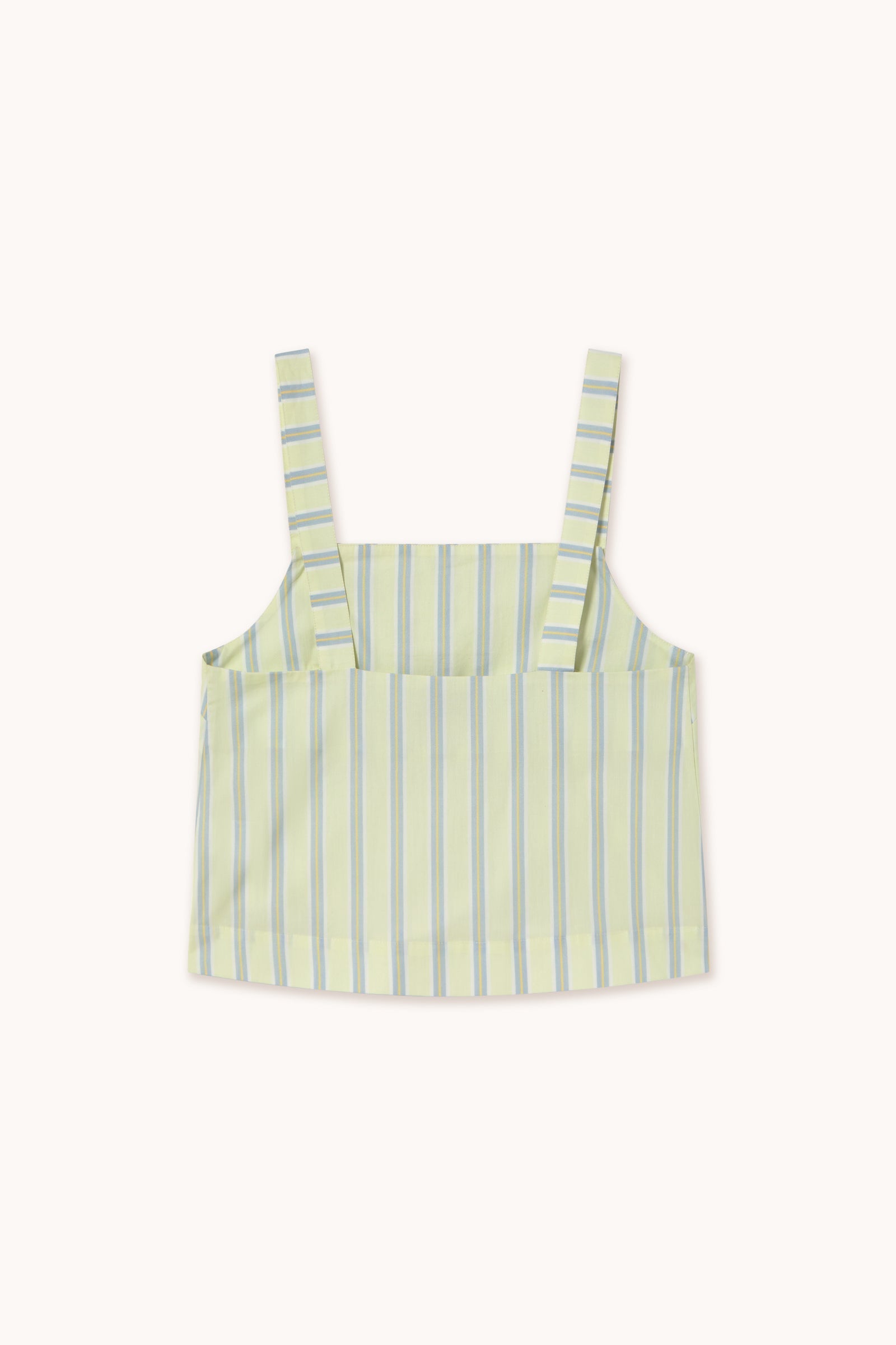 STRIPES BUTTONS STRAPS TOP