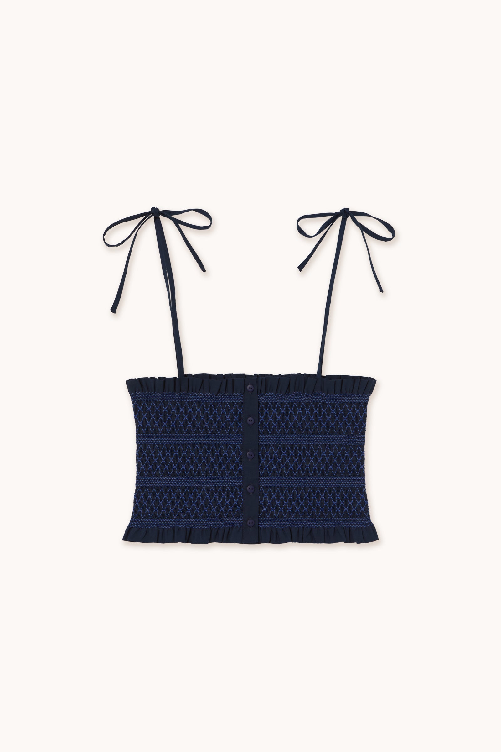 CROP TOP SMOCK