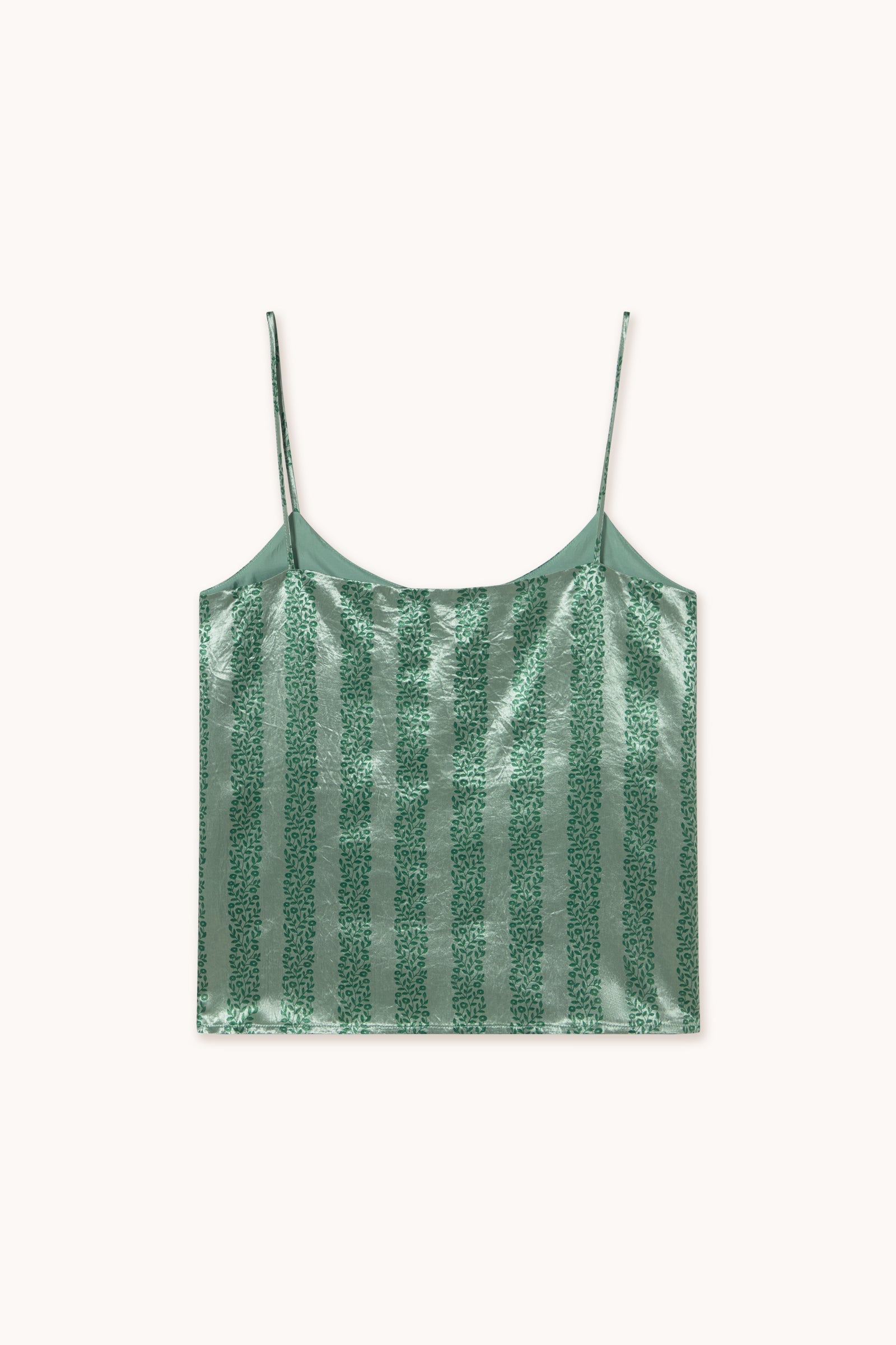 FLOWERS STRAPS TOP