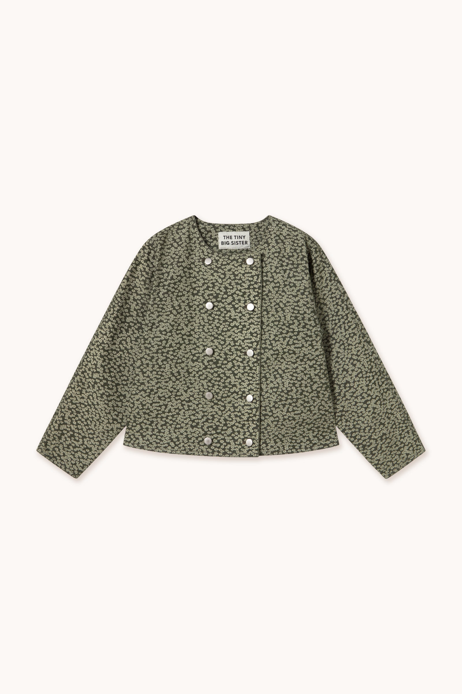 JEANSJACKE FLOWERS
