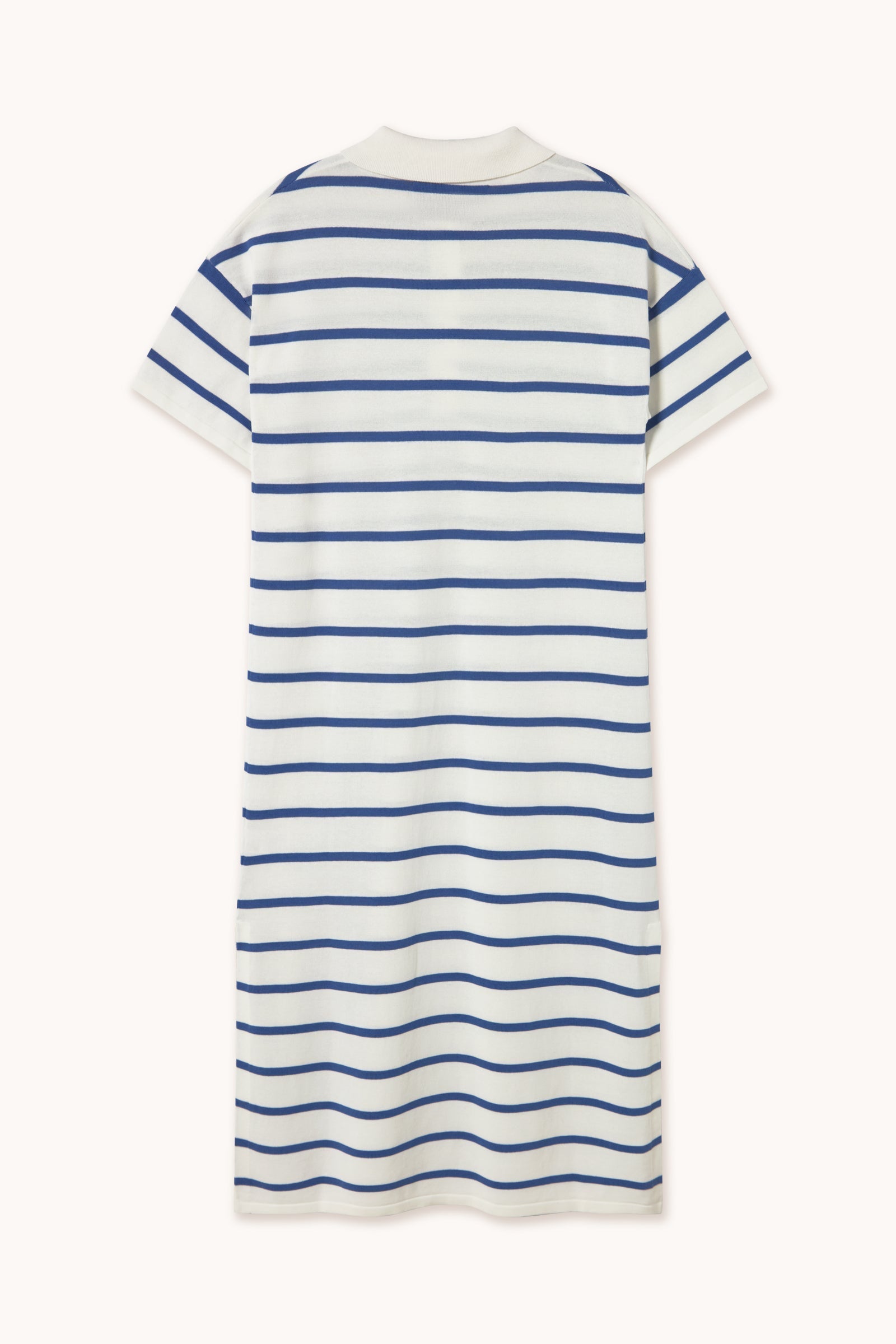 STRIPED POLO DRESS