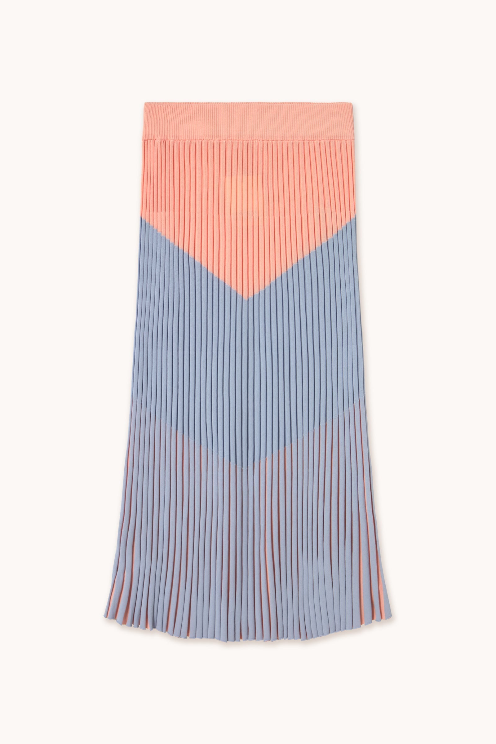 COLOR BLOCK SKIRT