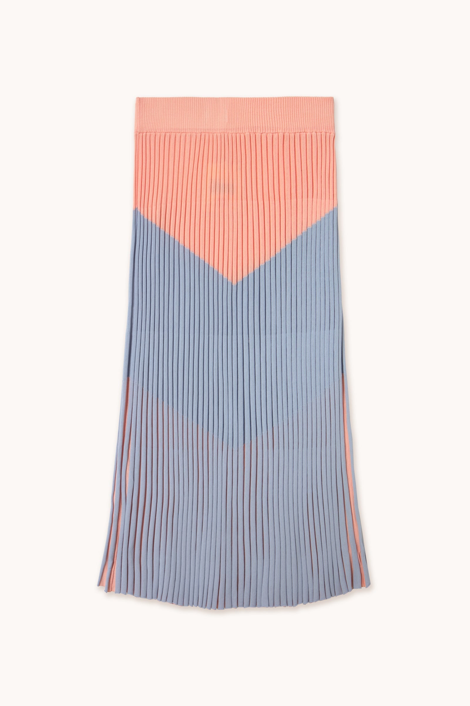 COLOR BLOCK SKIRT
