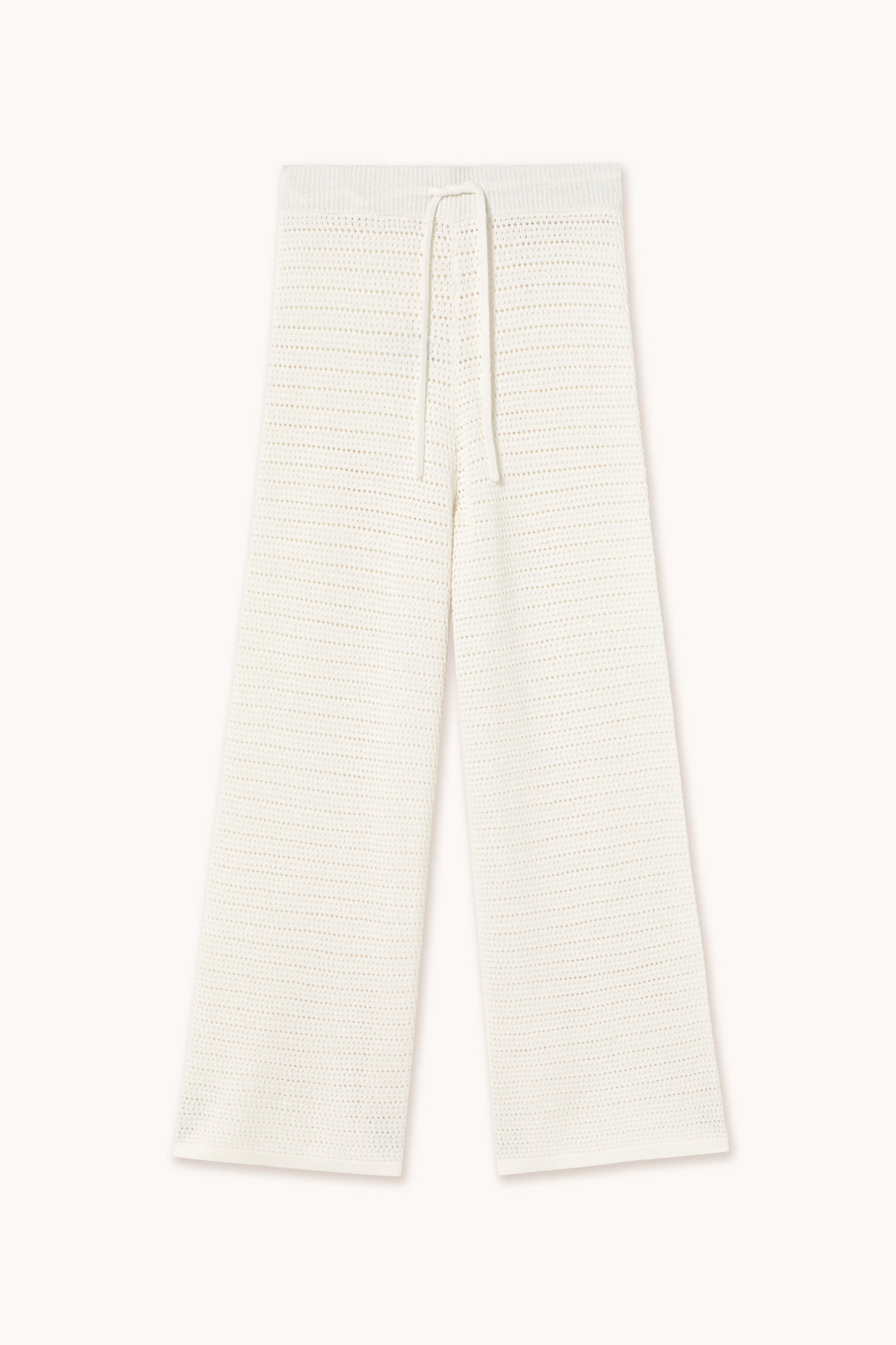 LACE KNITTED TROUSERS