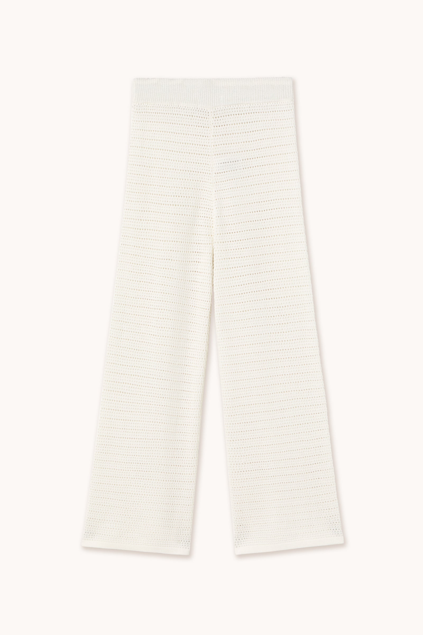 LACE KNITTED TROUSERS