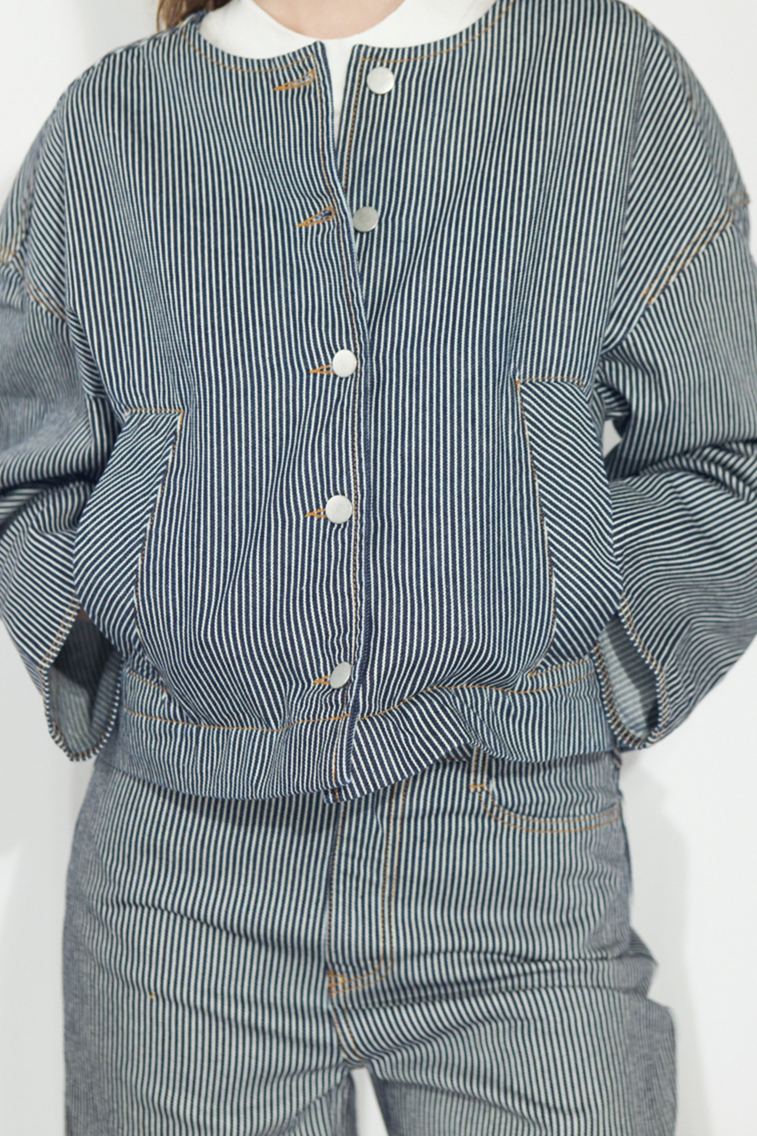 CHAQUETA VAQUERA A RAYAS