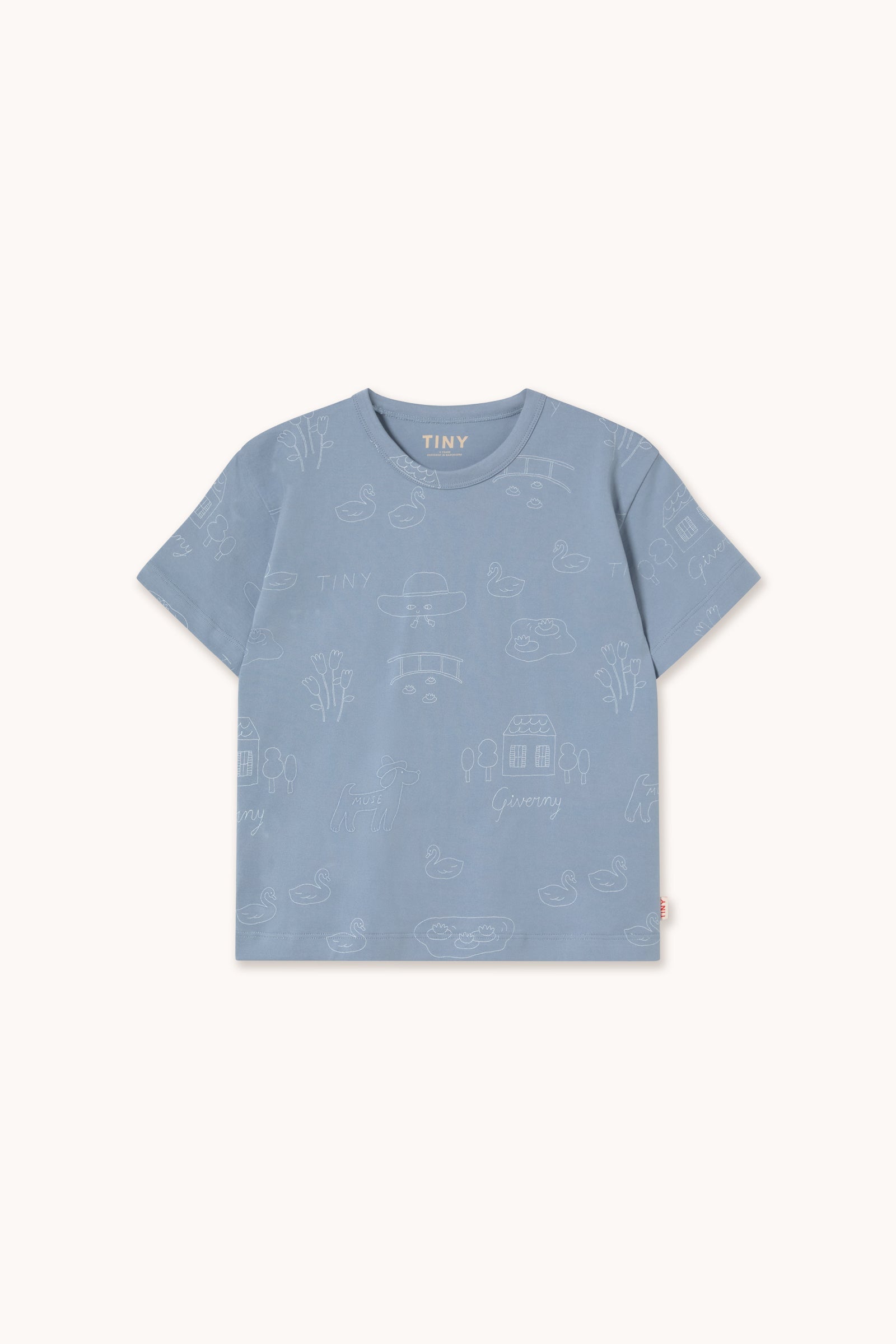 TINY GIVERNY KNITTED TEE